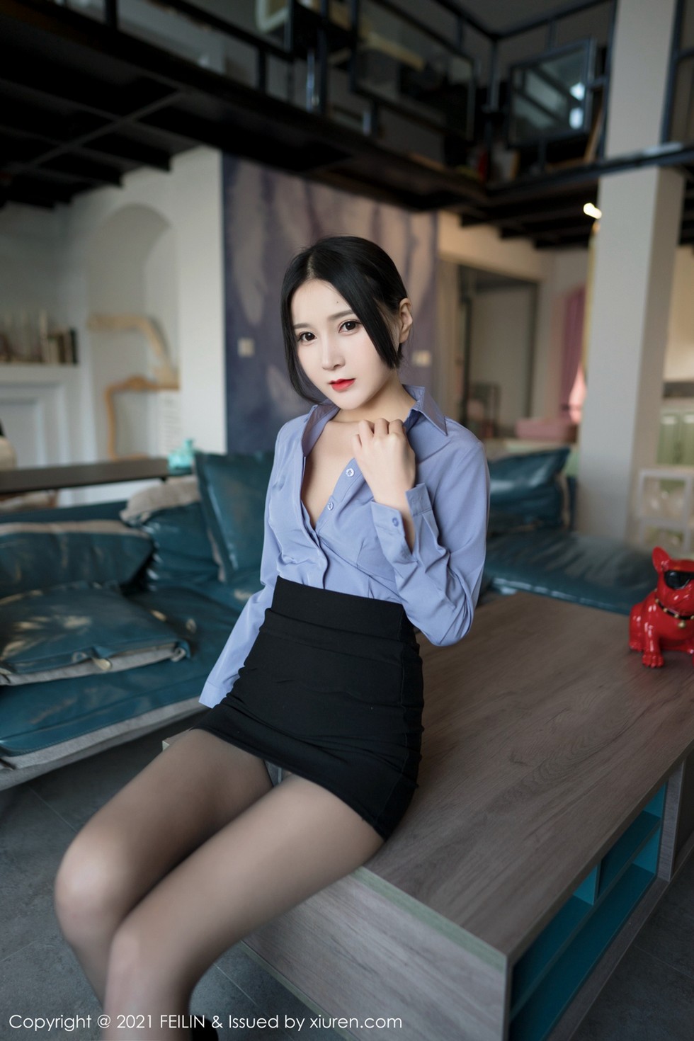[FEILIN嗲囡囡] 2021.01.19 No.369 林煊煊 职场秘书OL制服系列 [44+1P]