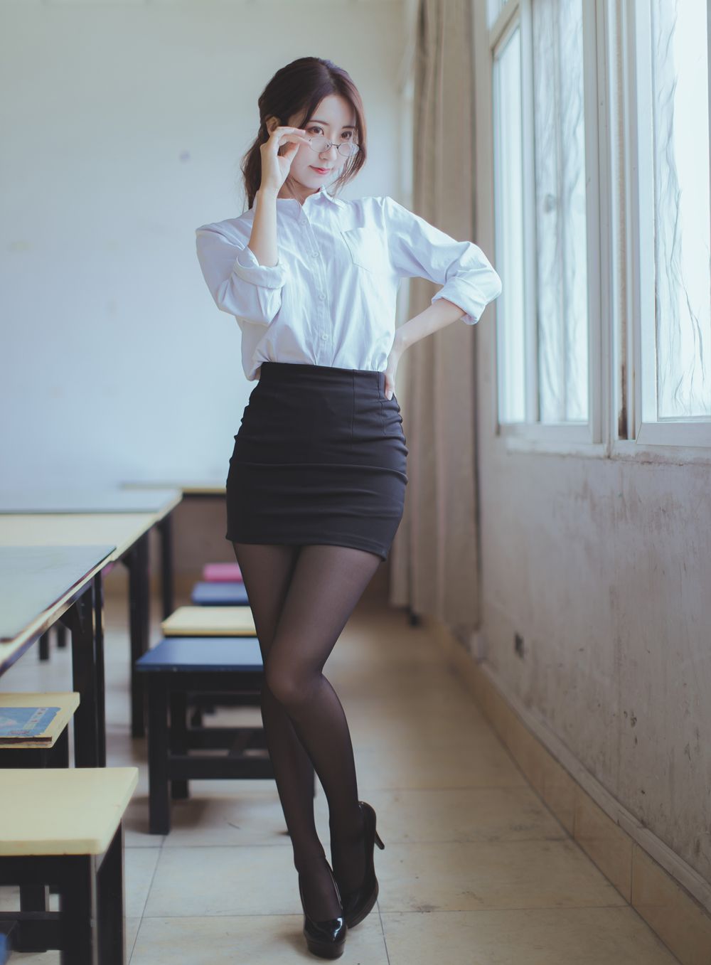 微博红人Coser@黑川 教师（不对外）真爱