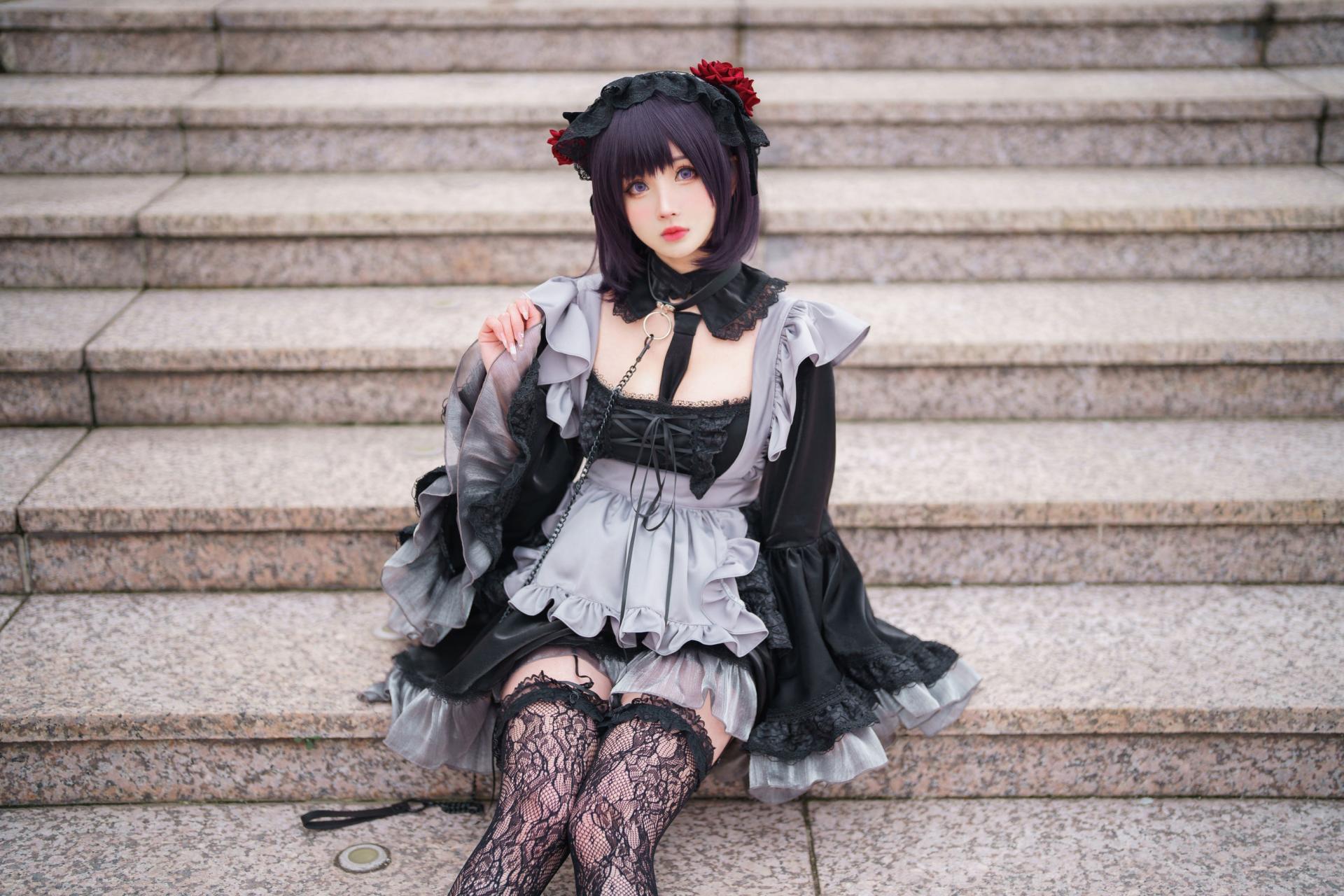 [COSPLAY]rioko凉凉子 – 黑江雫 漫展篇 海梦