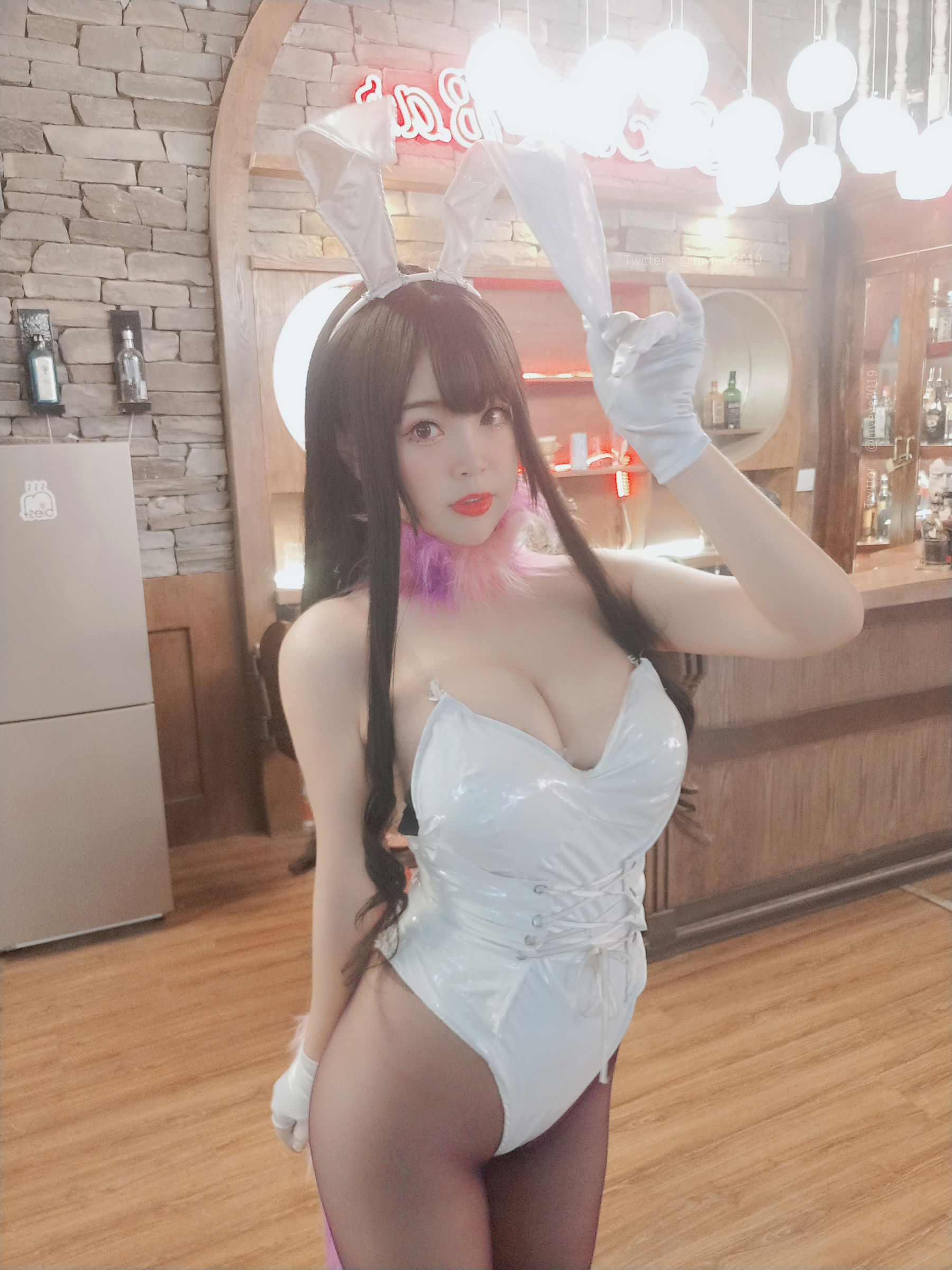[COSPLAY]萌系小姐姐-白烨 –耶米西奶露 - 恶魔姐姐