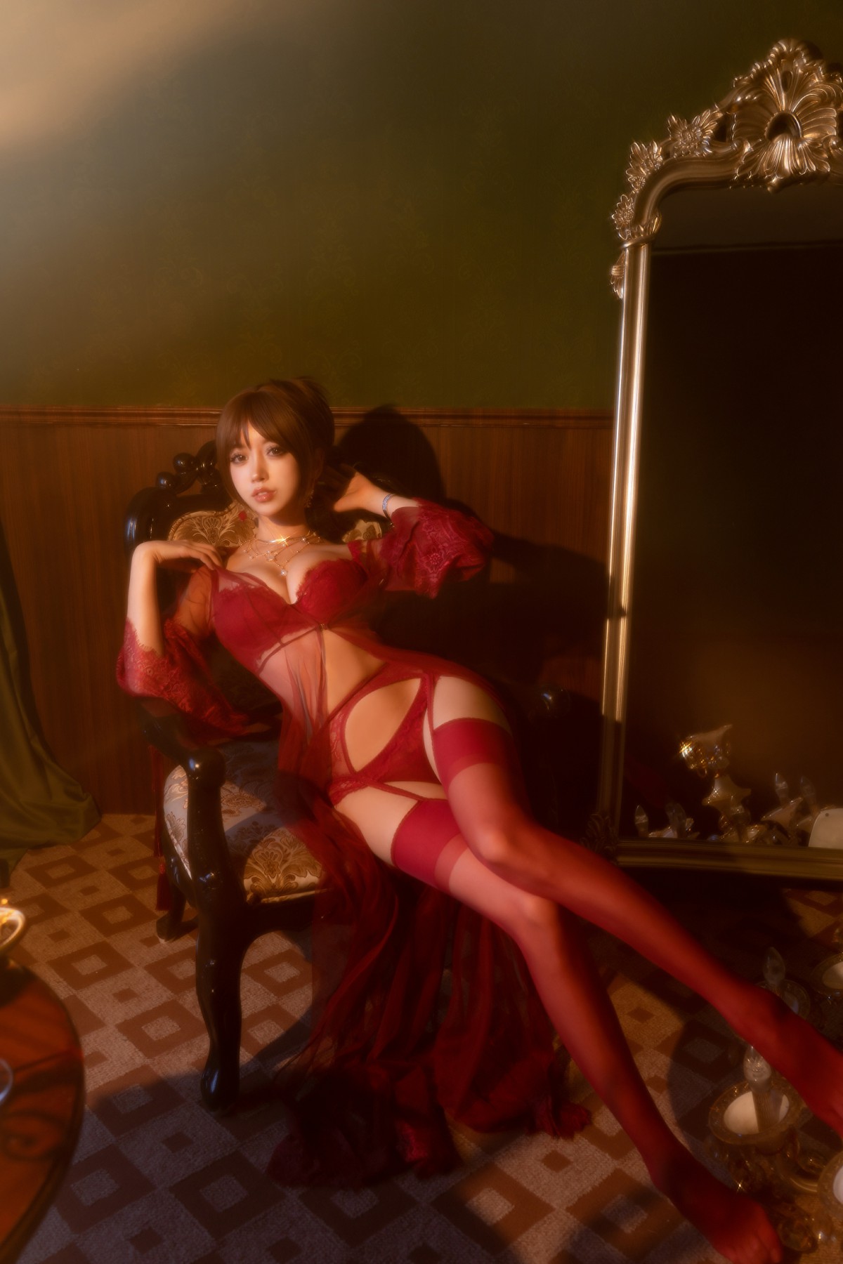 [COSPLAY]过期米线线喵 – 温柔小妈
