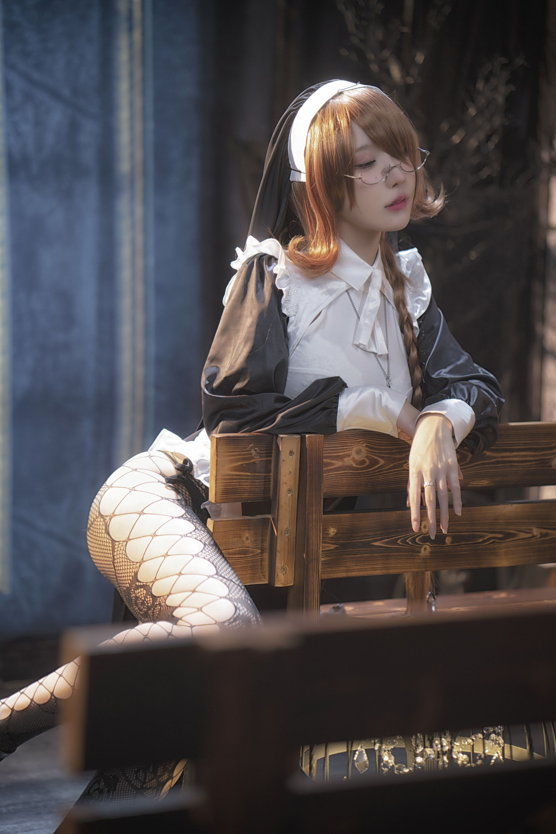 [COSPLAY]阿包也是兔娘 – 修女