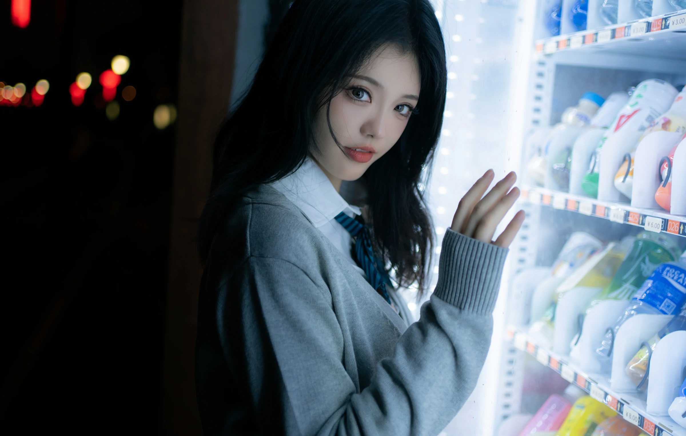 [COSPLAY]桃良阿宅 – 外出JK
