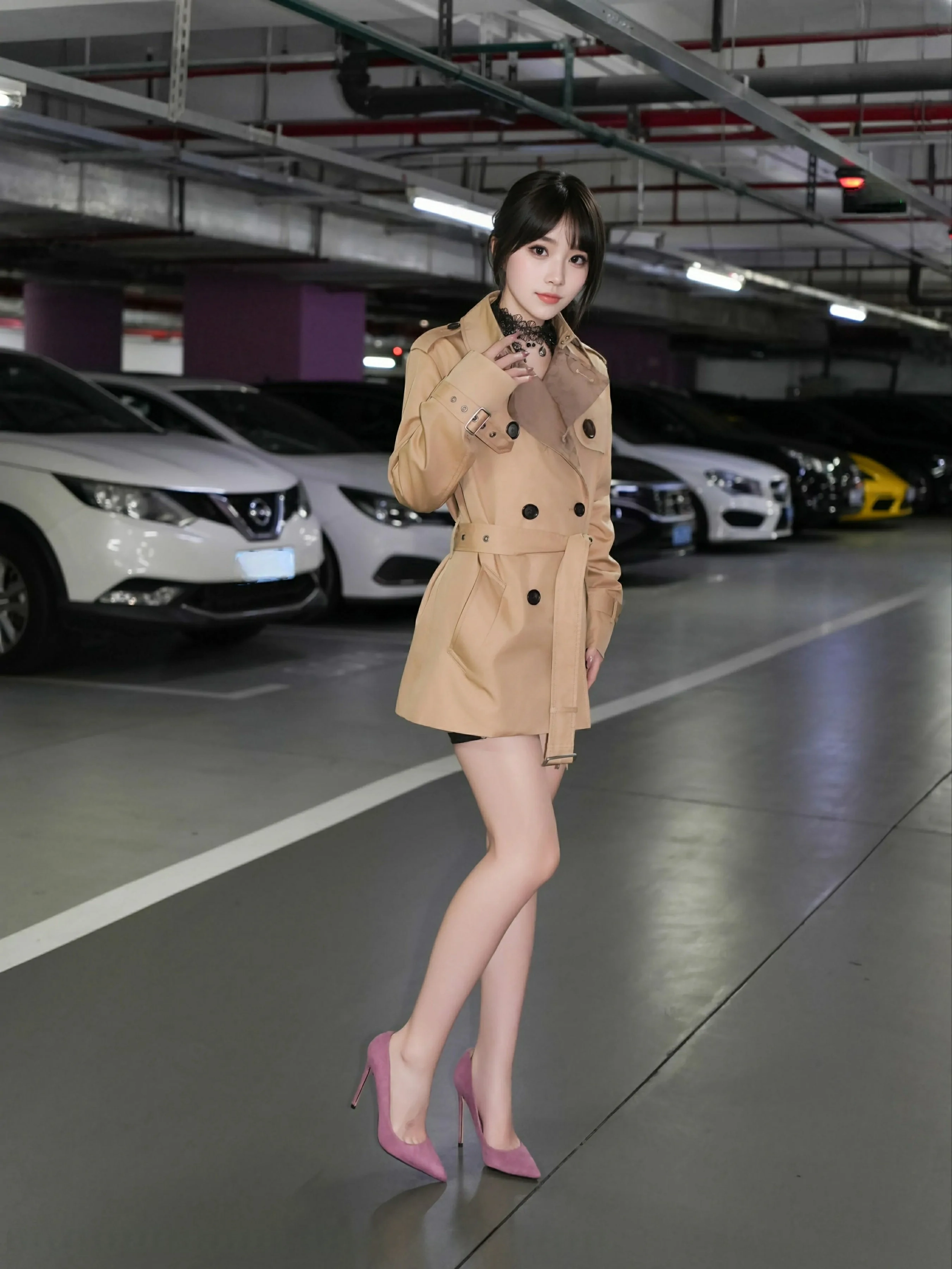 [XiuRen秀人网] 2025.04.10 No.10134 汁汁 黑色情趣内衣 性感写真 [71+1P]