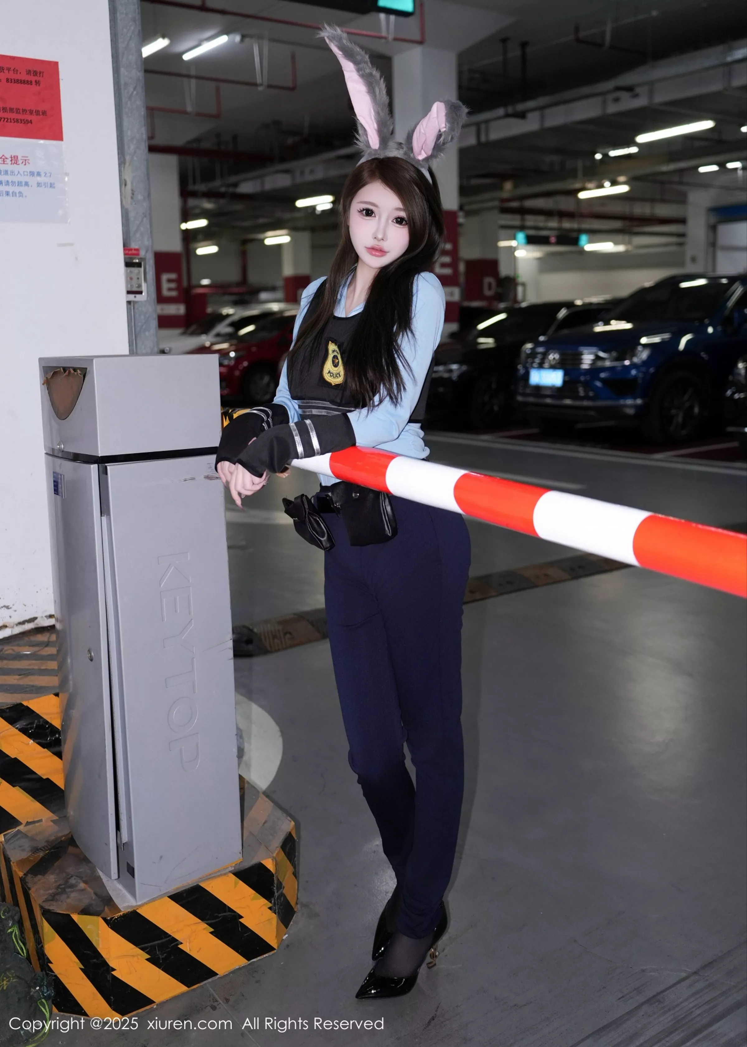 [XiuRen秀人网] 2025.04.16 No.10158 甜妮 黑色制服诱惑 性感写真 [69+1P]