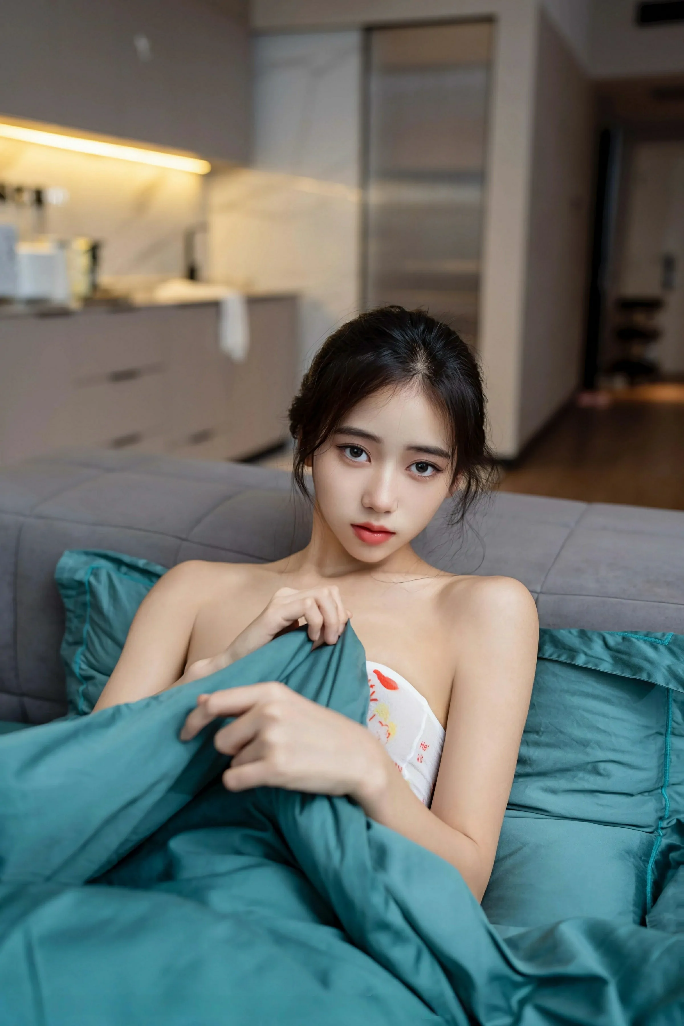 [XINGYAN星颜社] 2025.06.04 VOL.353 时安安 新人首套写真 性感白色情趣内衣 [77+1P]