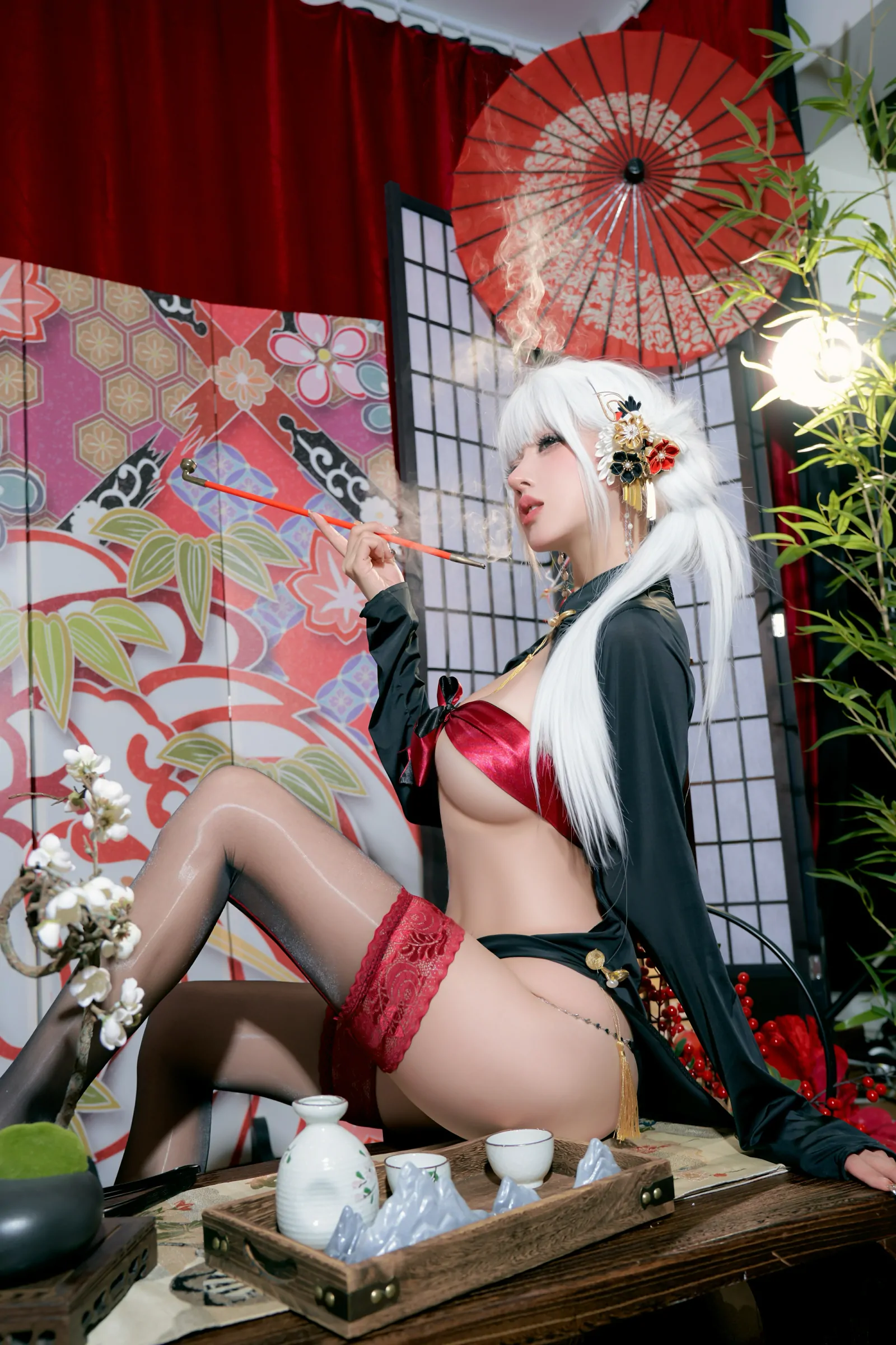 [COSPLAY]过期米线线喵 – 25新年特辑