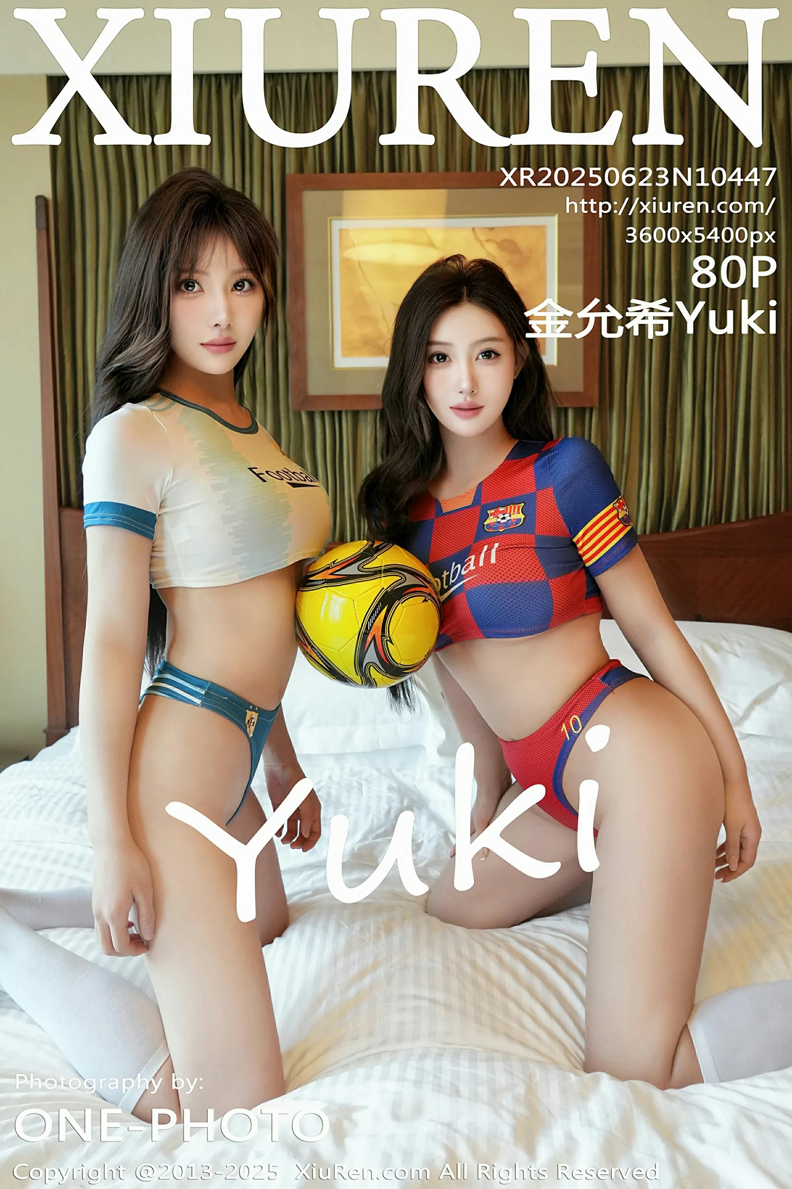 [XiuRen秀人网] 2025.06.23 No.10447 金允希Yuki 苗条身材 足球宝贝 性感写真 [80+1P]