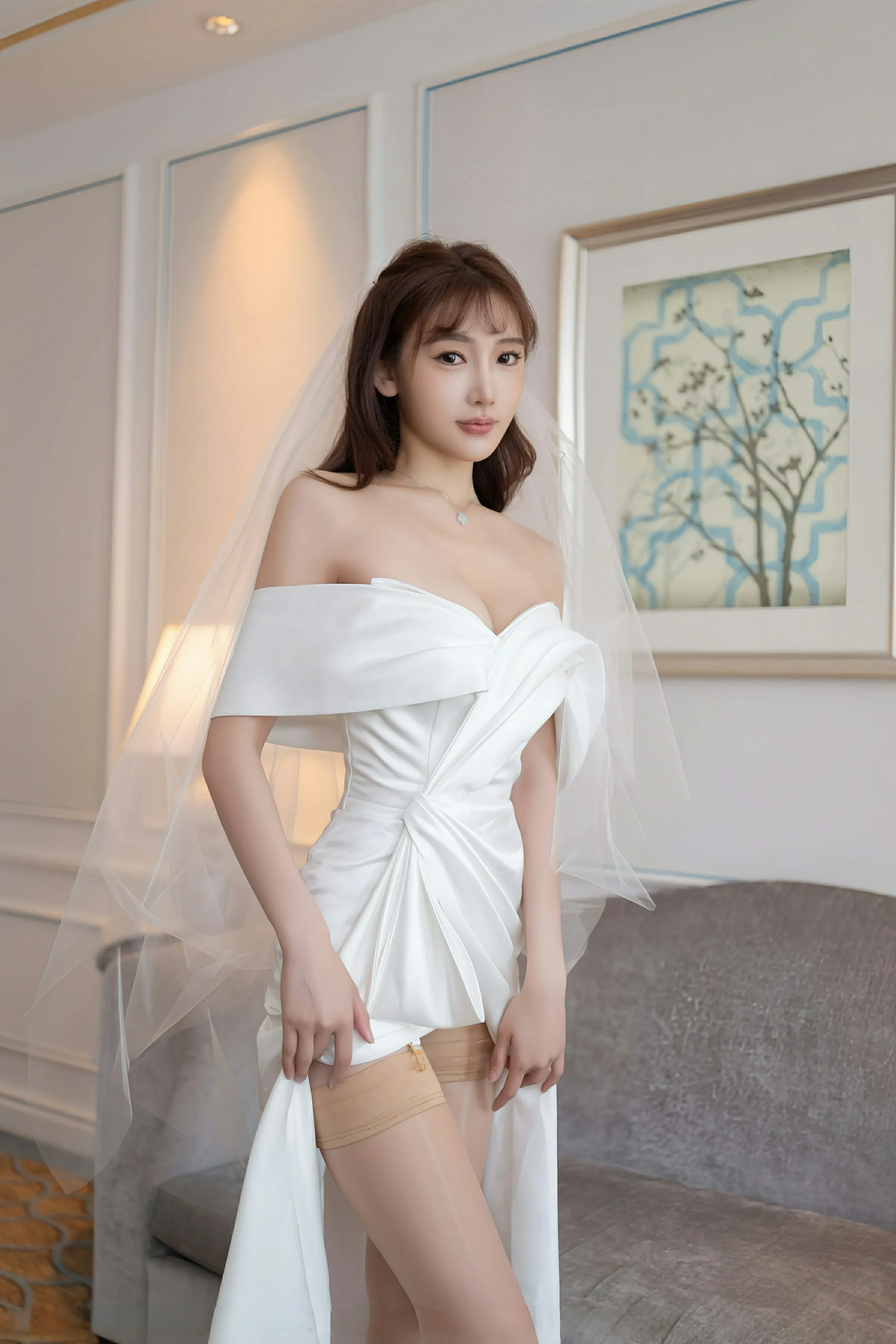 [XiuRen秀人网] 2025.07.10 No.10535 陆萱萱 性感白色蕾丝情趣婚纱 土耳其旅拍写真 [80+1P]