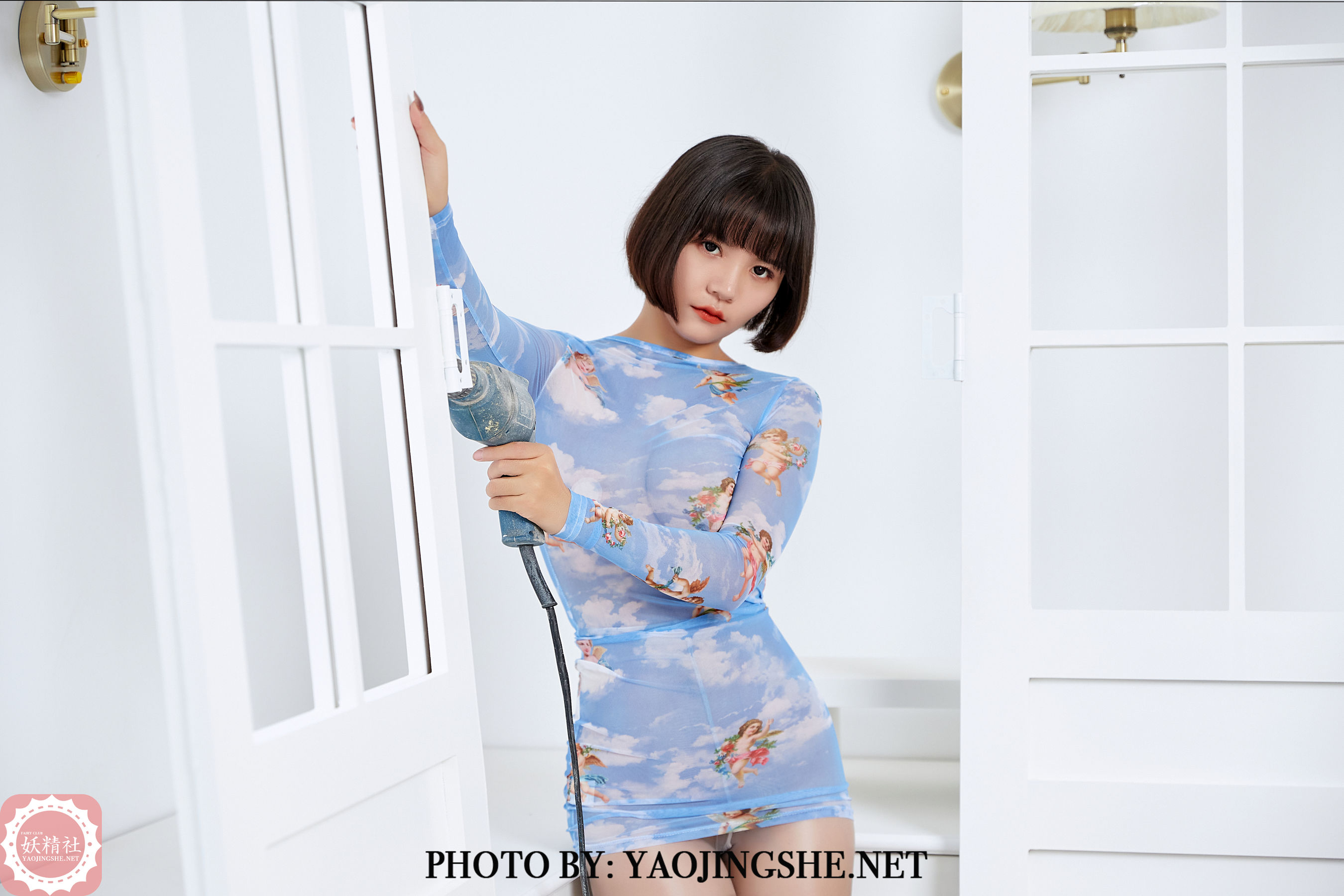 [妖精社]  T2035《唐飞飞-装修工》[59P]