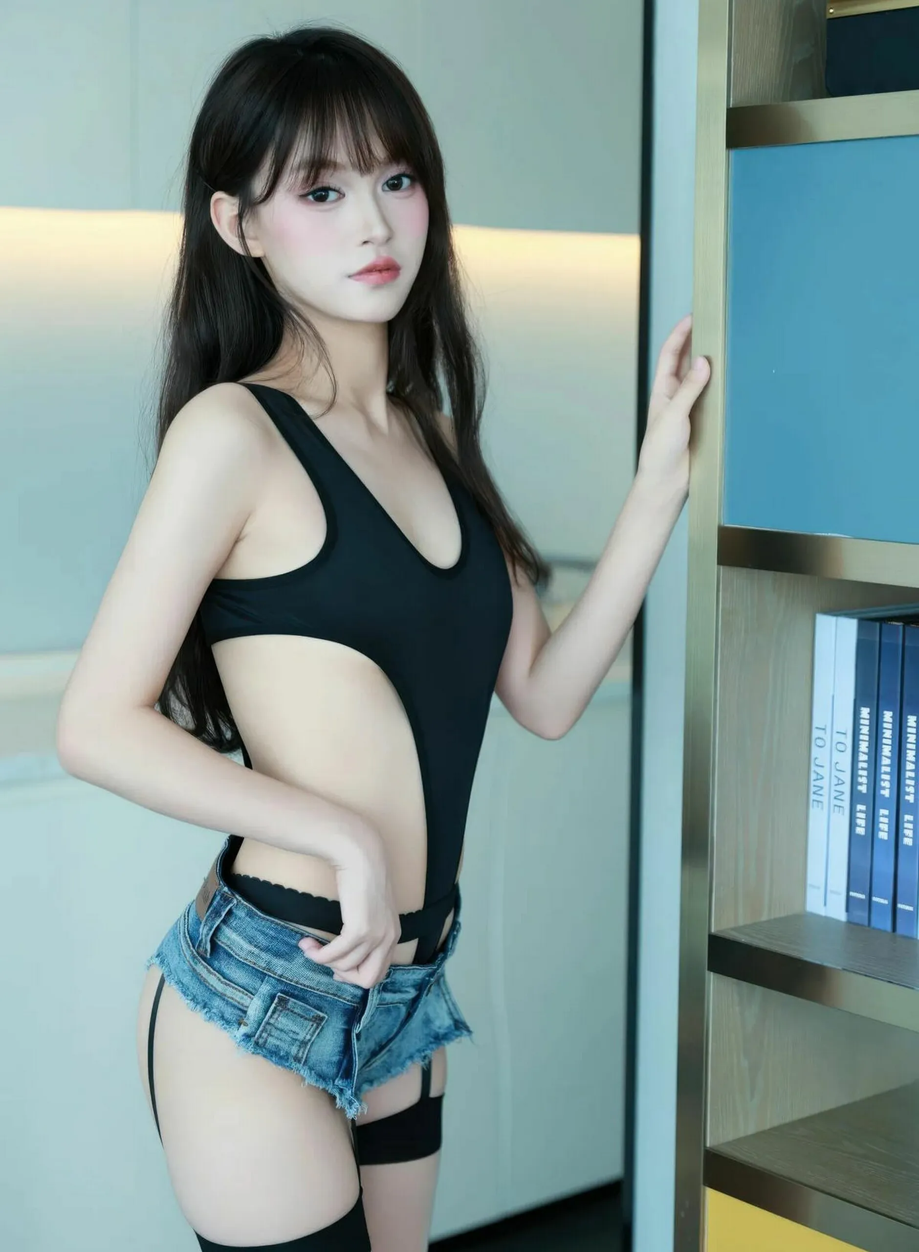 [XiuRen秀人网] 2025.07.28 No.10590 糯咪 黑色情趣服饰 性感写真 [80+1P]