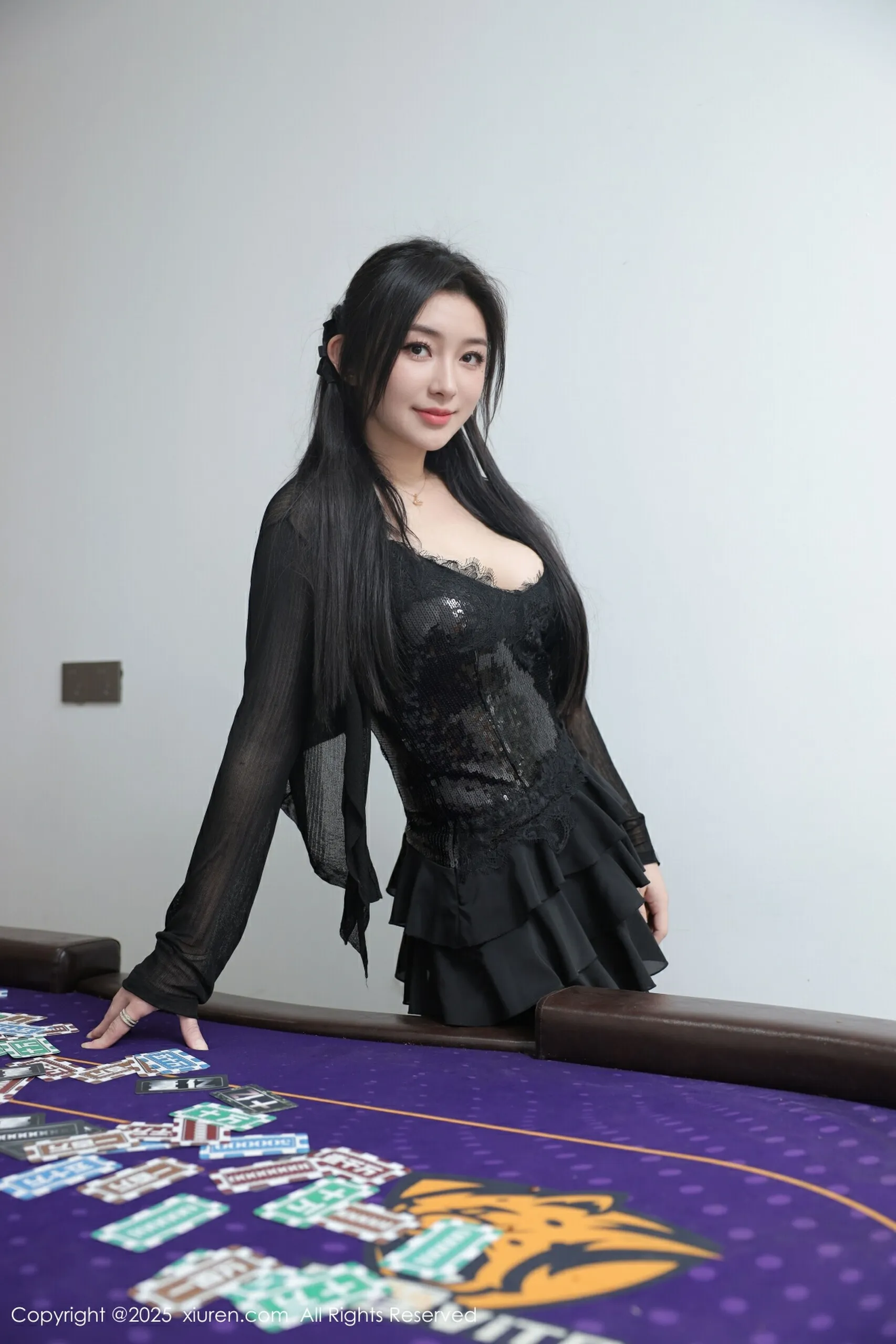 [XiuRen秀人网] 2025.07.28 No.10592 苏一诺 黑色情趣内衣 魅惑黑丝 性感写真 [80+1P]