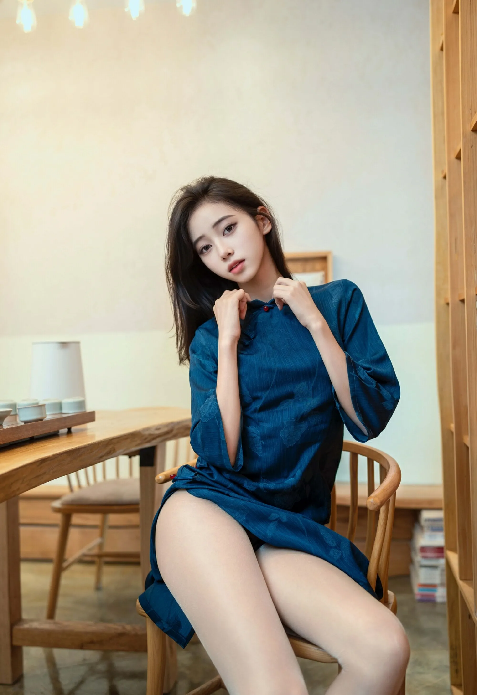 [XINGYAN星颜社] 2025.08.26 VOL.390 时安安 深色旗袍 性感写真 [67+1P]