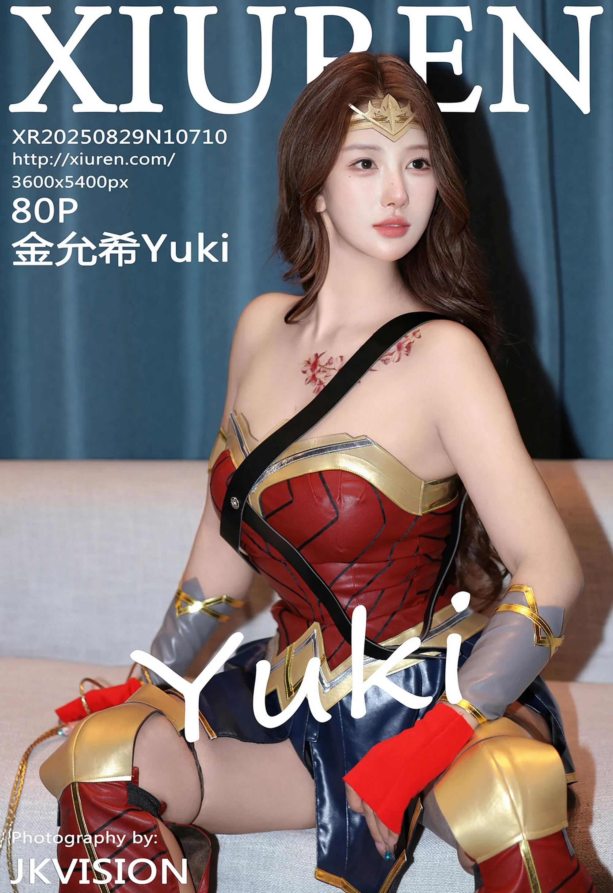 [XiuRen秀人网] 2025.08.29 No.10710 金允希Yuki cos神奇女侠 性感写真 [80+1P]