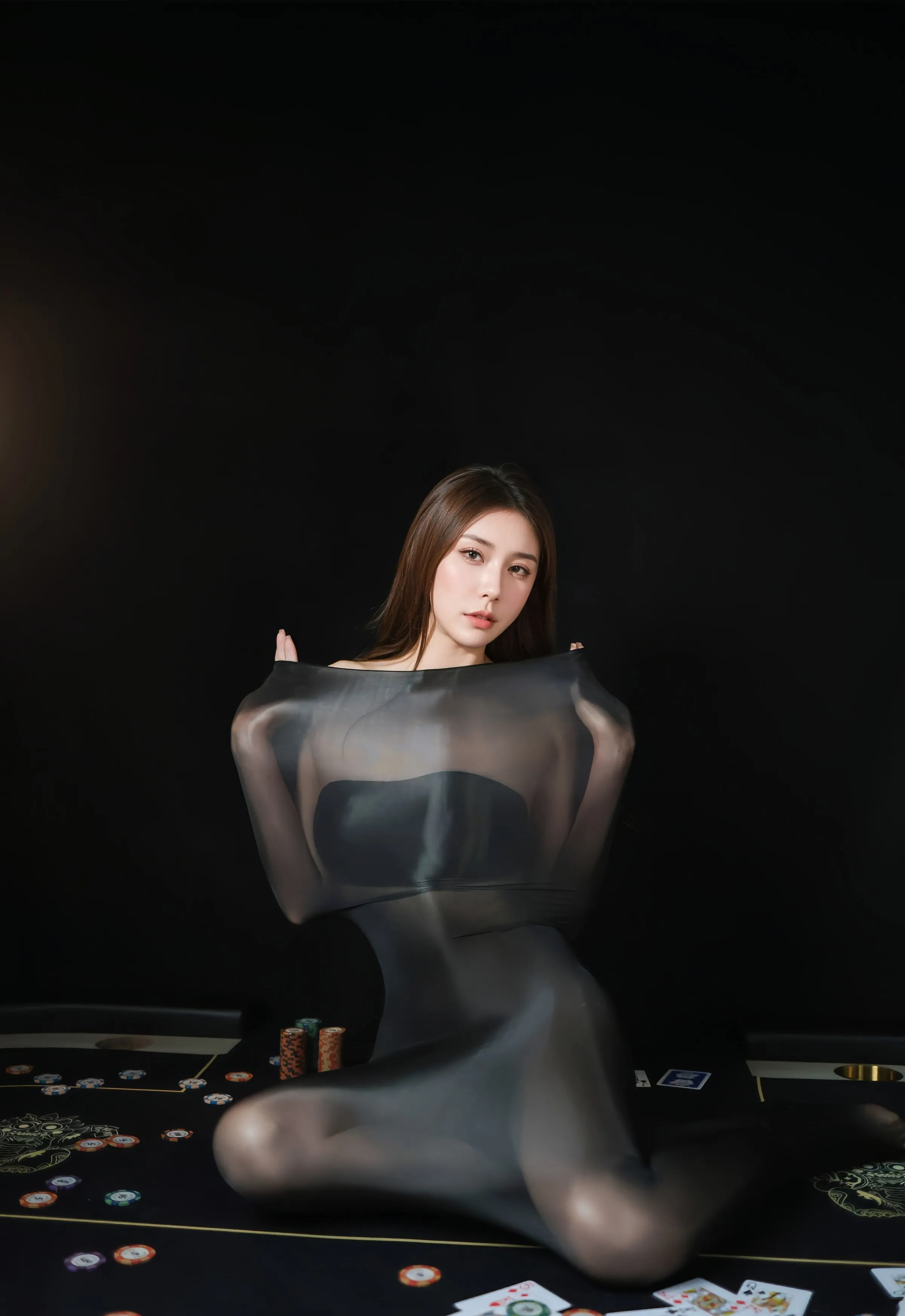 [XiuRen秀人网] 2025.09.01 No.10713 悦兮 黑色连体丝袜 性感写真 [62+1P]
