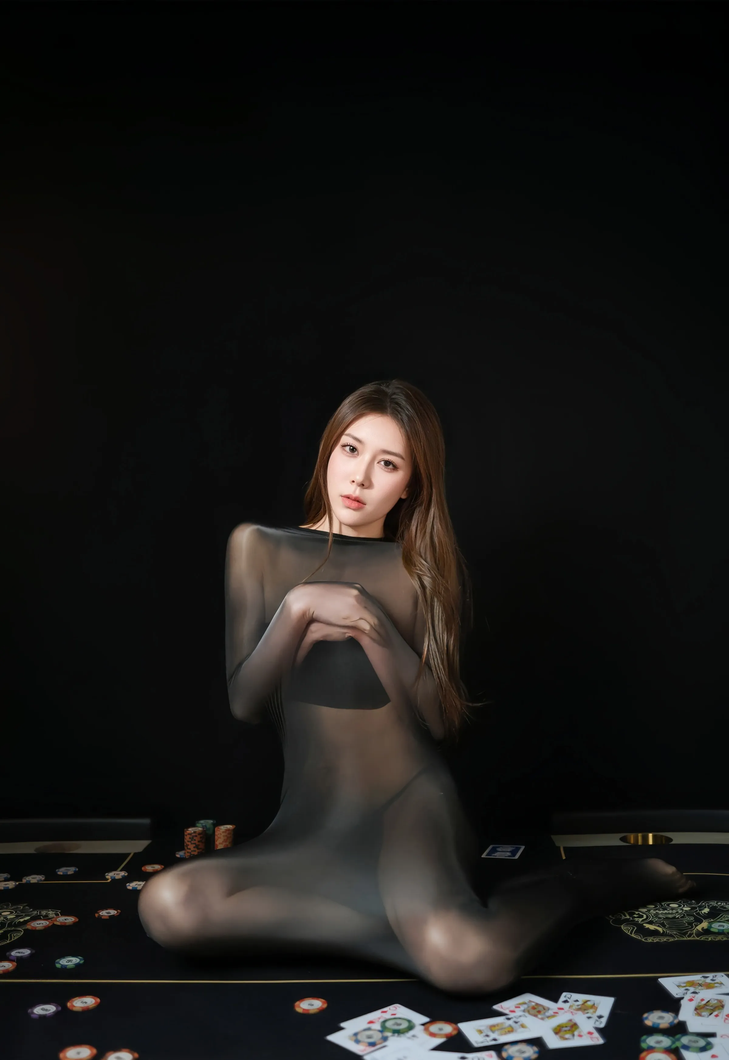 [XiuRen秀人网] 2025.09.01 No.10713 悦兮 黑色连体丝袜 性感写真 [62+1P]
