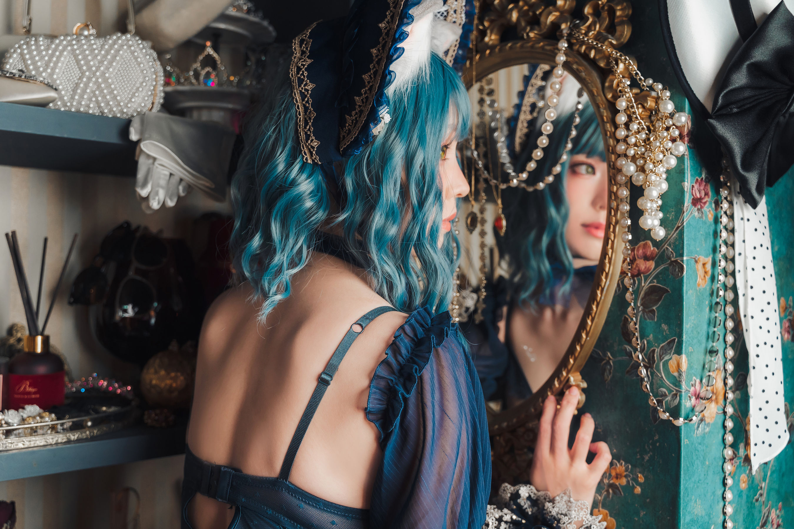 [COSPLAY] Ely_eee(ElyEE子) – Scottish Fold Cat Doll 摺耳貓少女人形