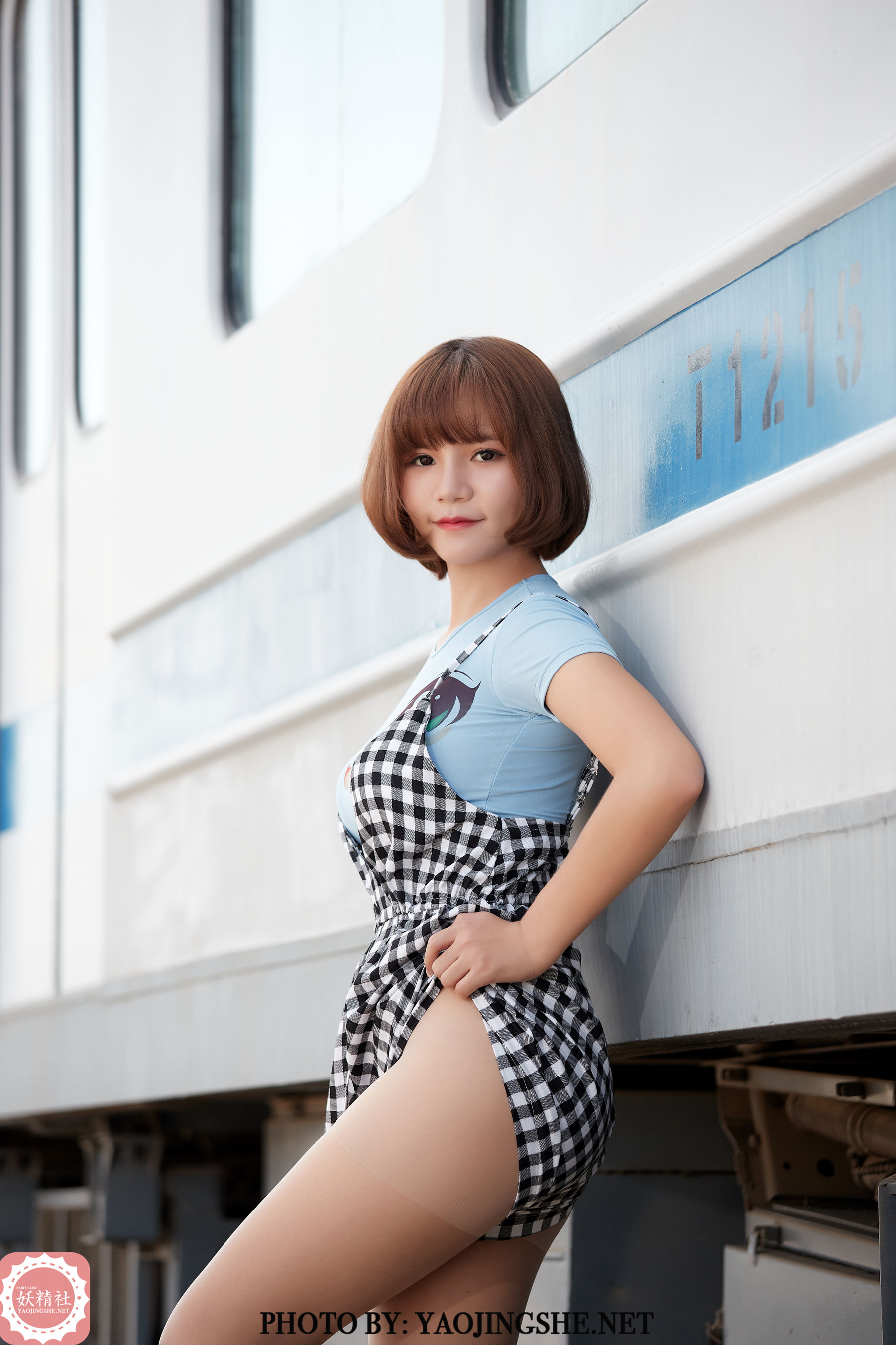 [妖精社] T2129《唐飞飞-丝之年代》[76P]