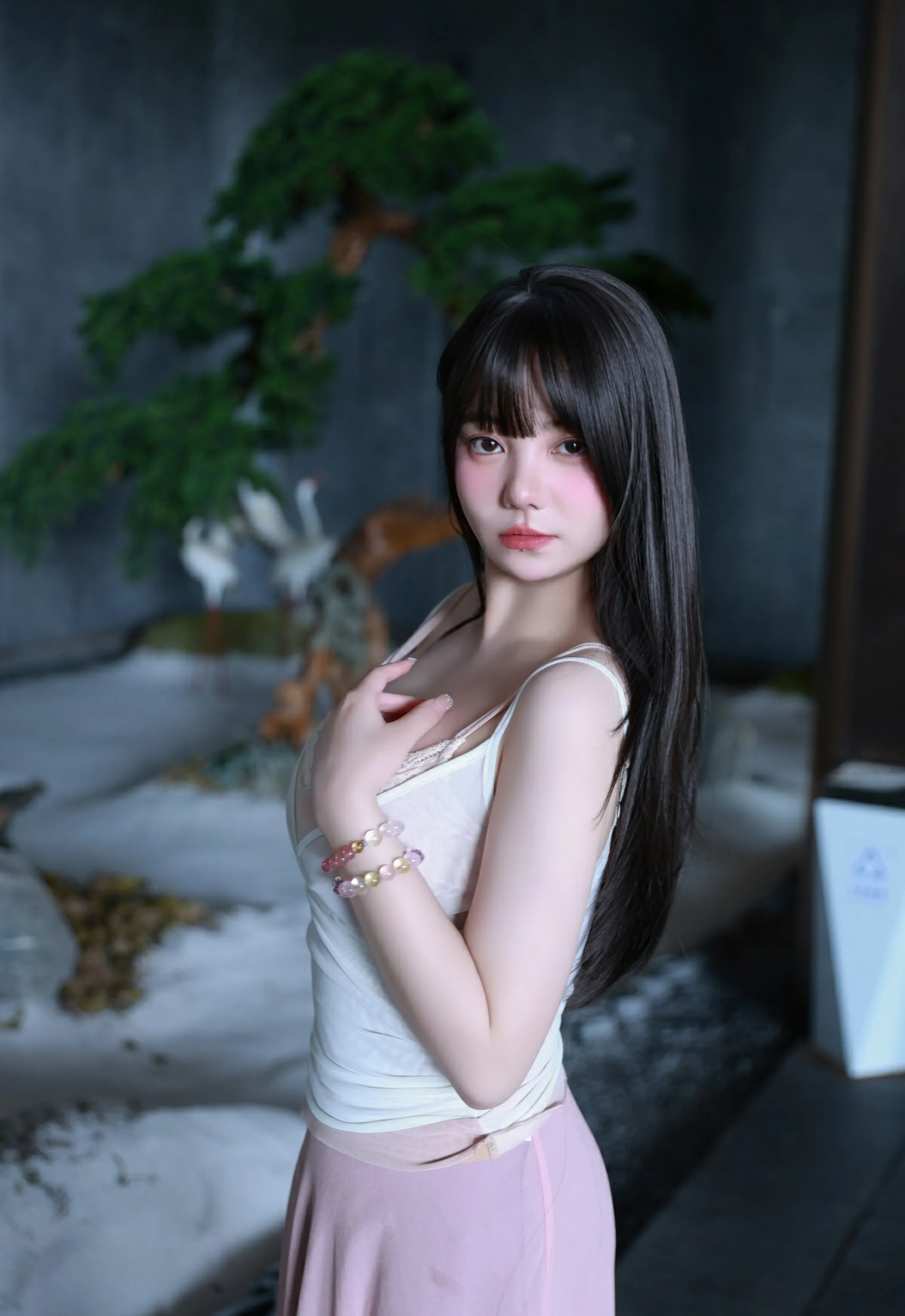 [XiuRen秀人网] 2025.09.09 No.10746 软情 粉色内衣 紫色长裙 性感写真 [86+1P]