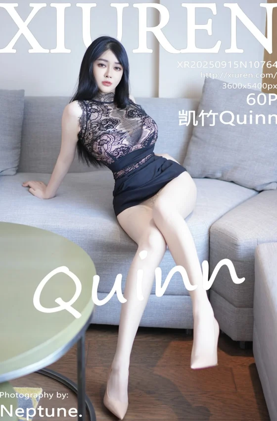 [XiuRen秀人网] 2025.09.15 No.10764 凯竹Quinn 蕾丝服饰 原色丝袜 性感写真 [60+1P]