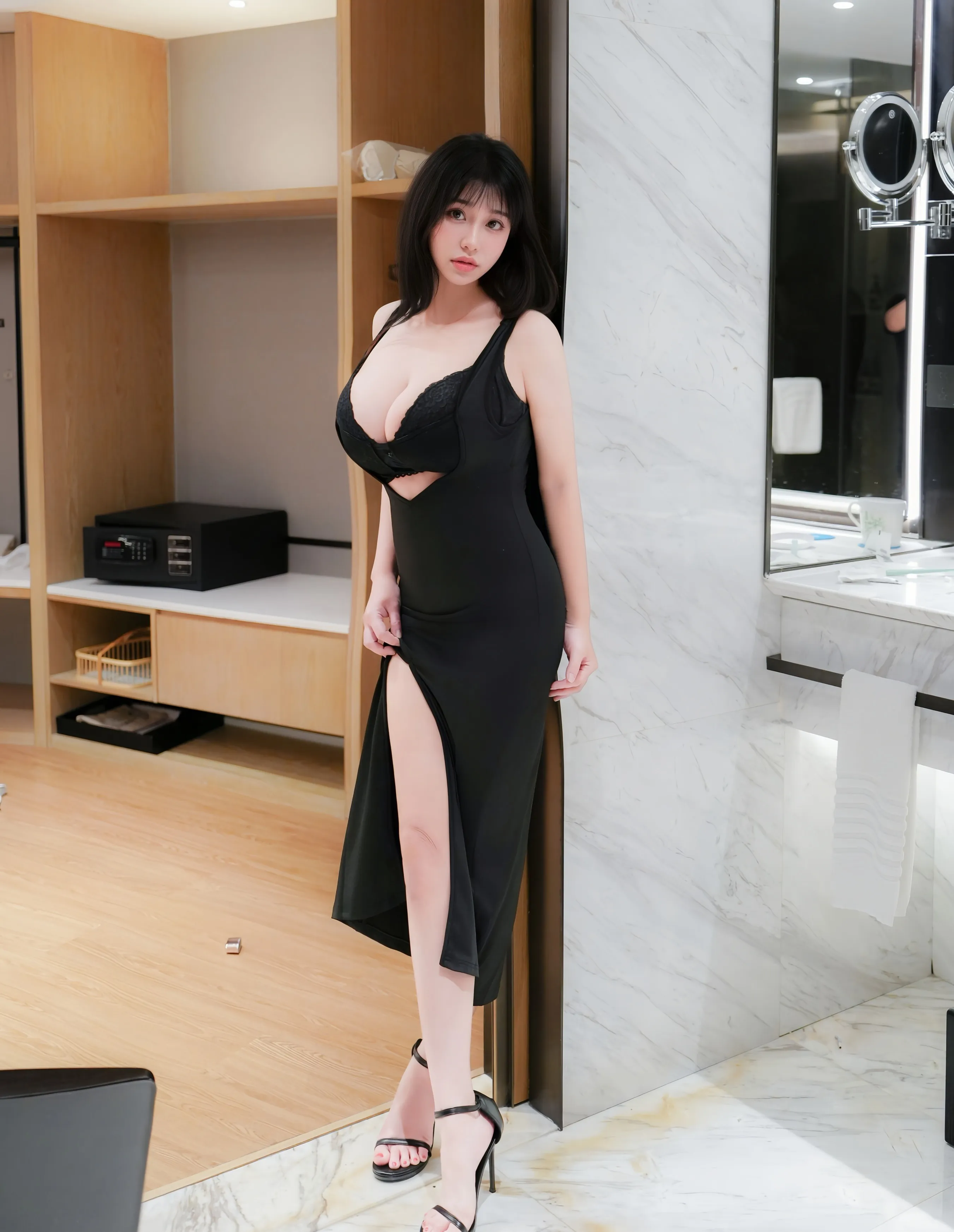 [XiuRen秀人网] 2025.09.18 No.10779 小紫藤 黑色内衣 性感写真 [64+1P]