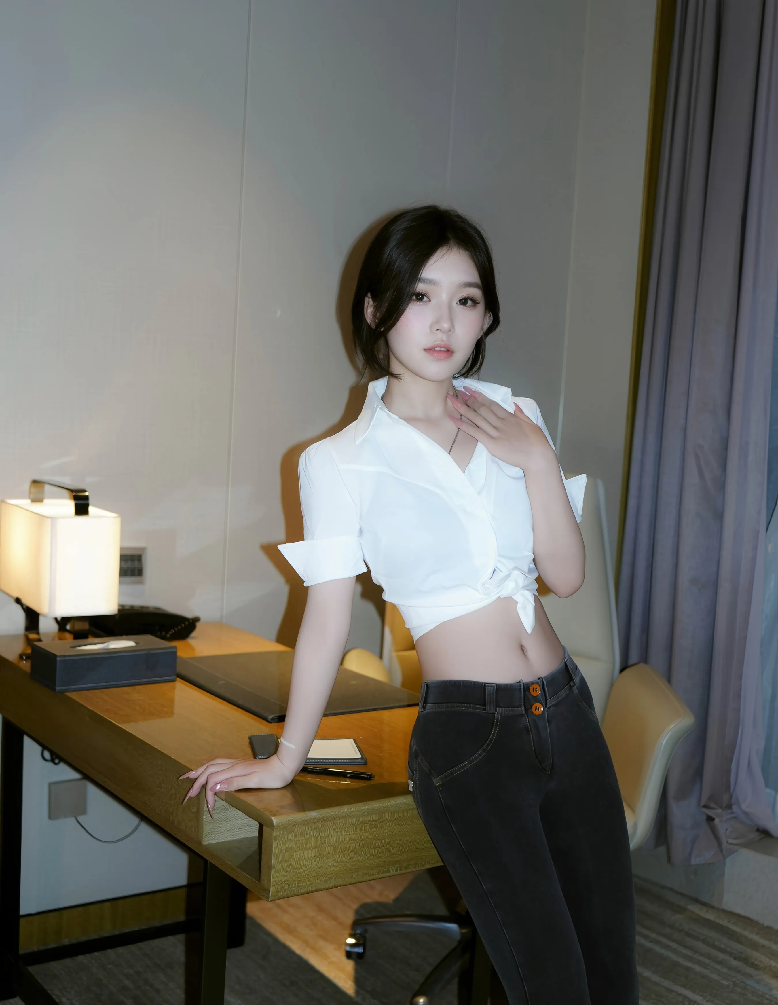 [XiuRen秀人网] 2025.09.19 No.10785 汁汁 蓝灰色内衣 性感写真 [76+1P]