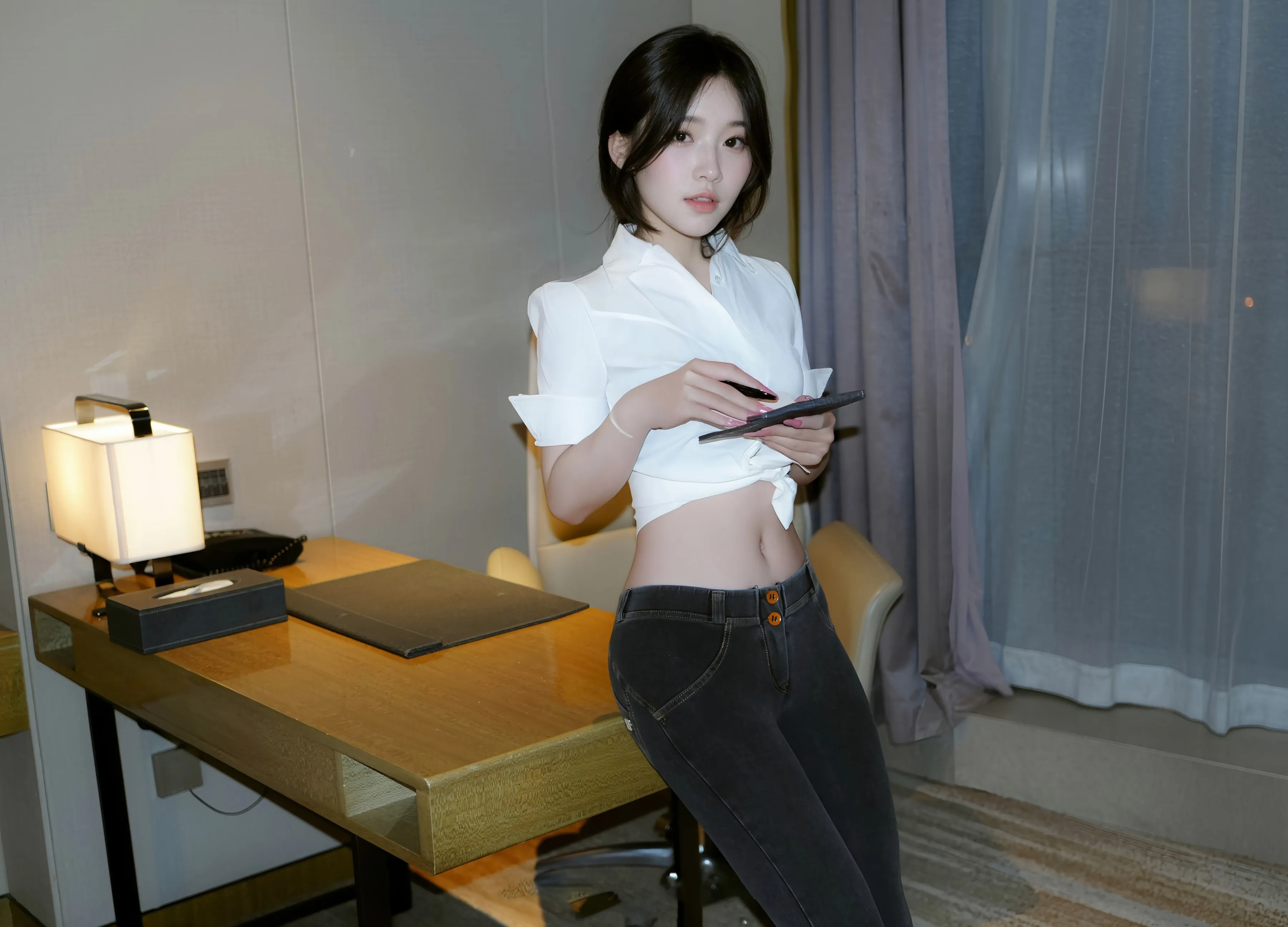 [XiuRen秀人网] 2025.09.19 No.10785 汁汁 蓝灰色内衣 性感写真 [76+1P]