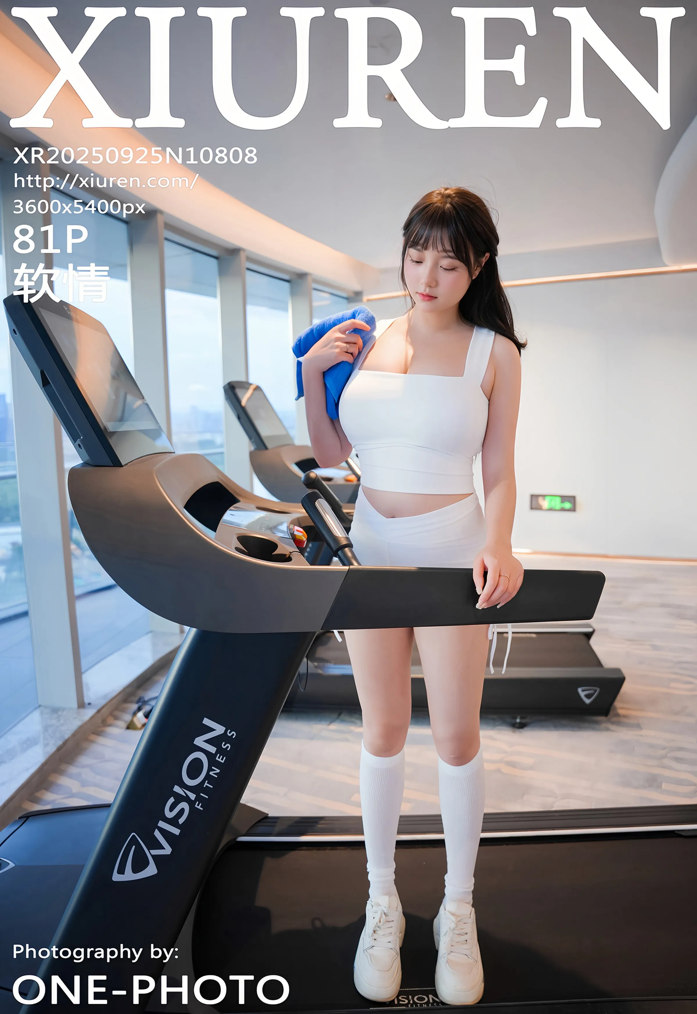 [XiuRen秀人网] 2025.09.25 No.10808 软情 白色运动服 性感写真 [81+1P]