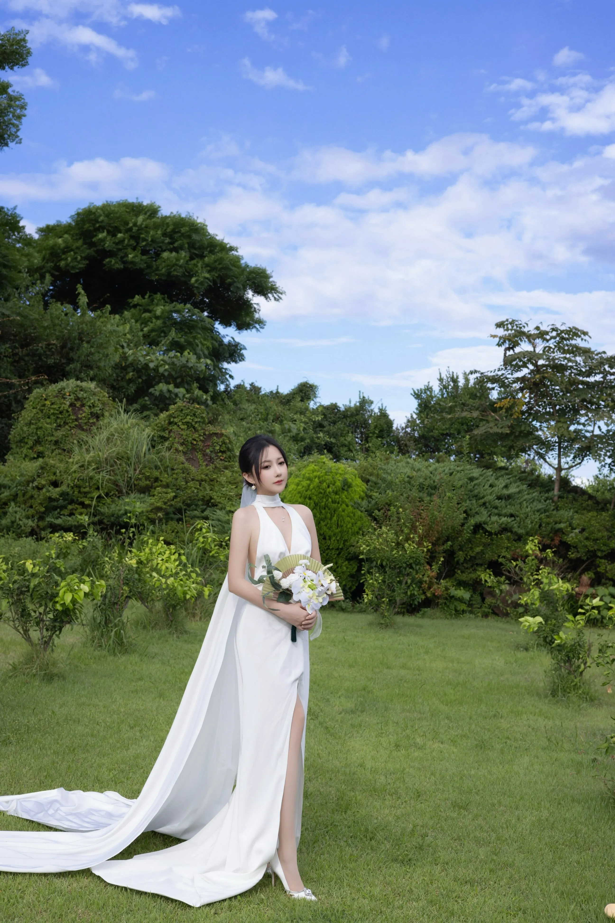 [秀人内购] 鱼子酱Fish 诱人私拍福利 婚礼