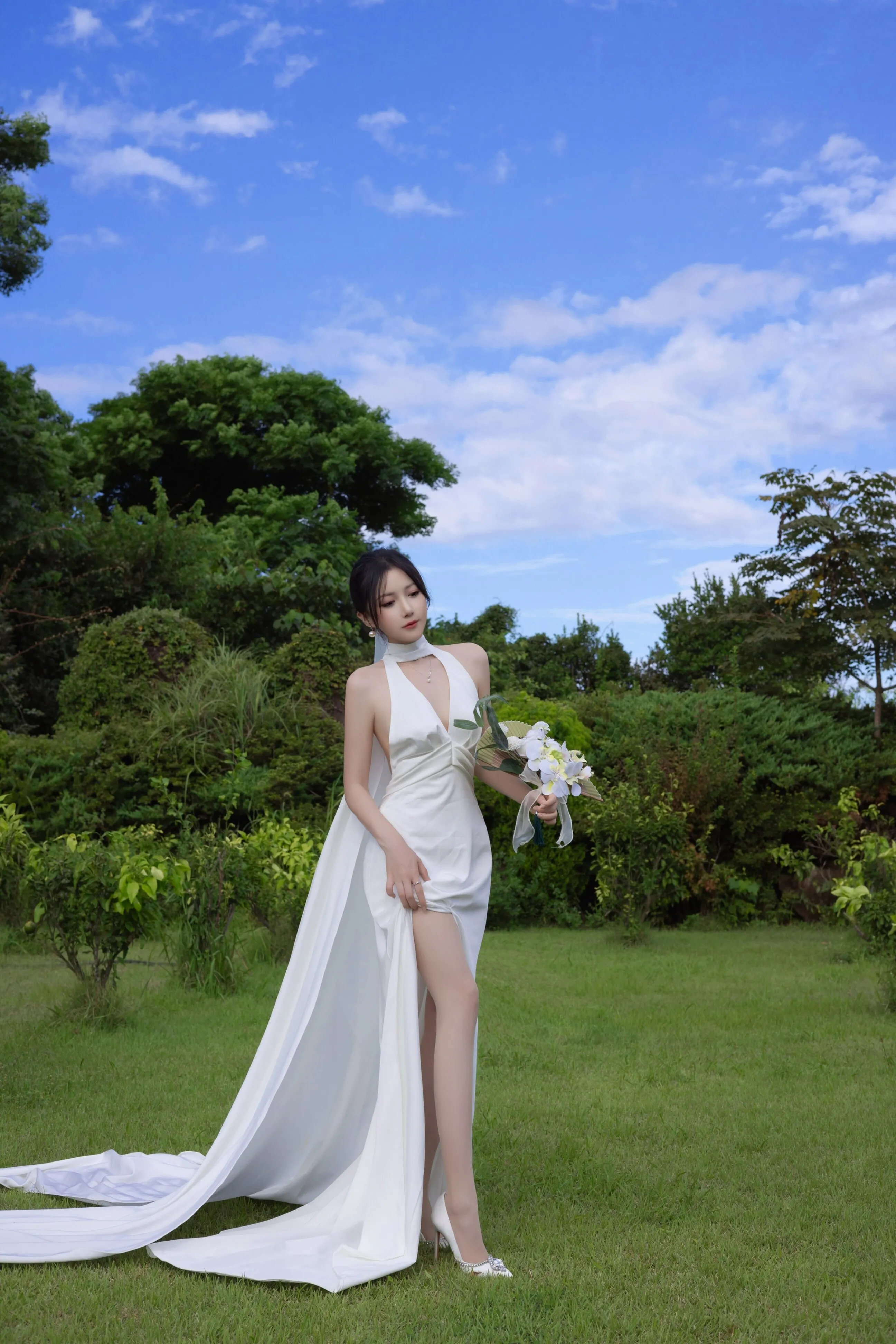 [秀人内购] 鱼子酱Fish 诱人私拍福利 婚礼