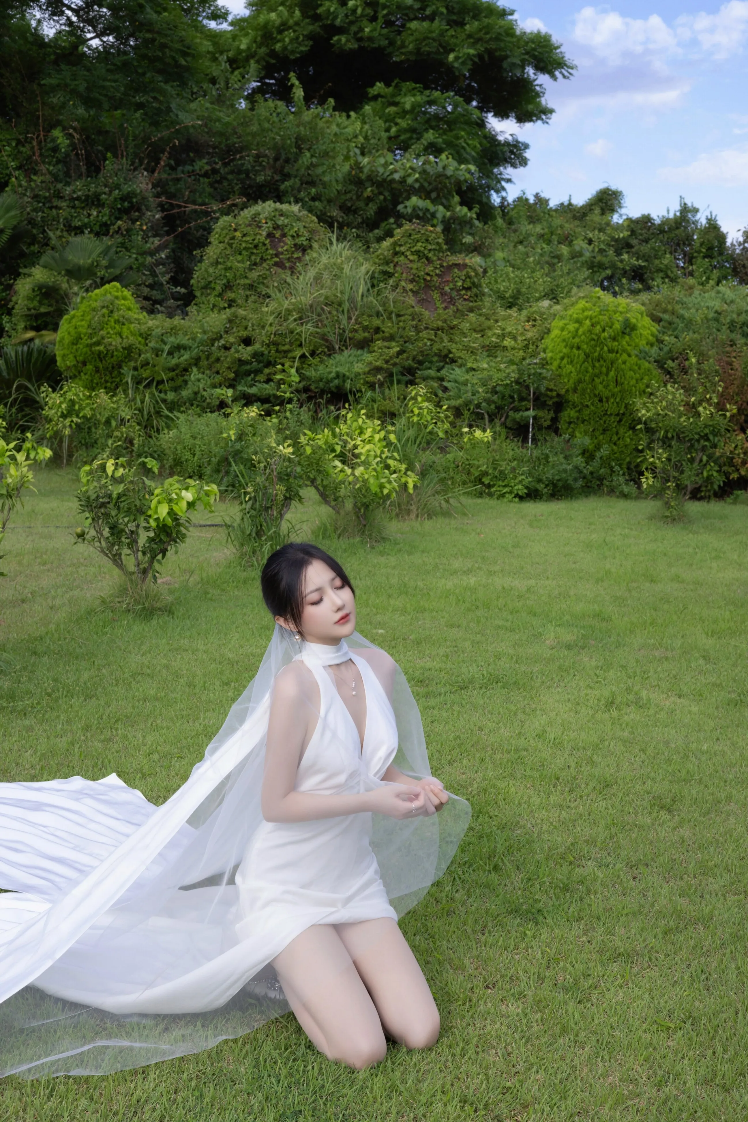 [秀人内购] 鱼子酱Fish 诱人私拍福利 婚礼