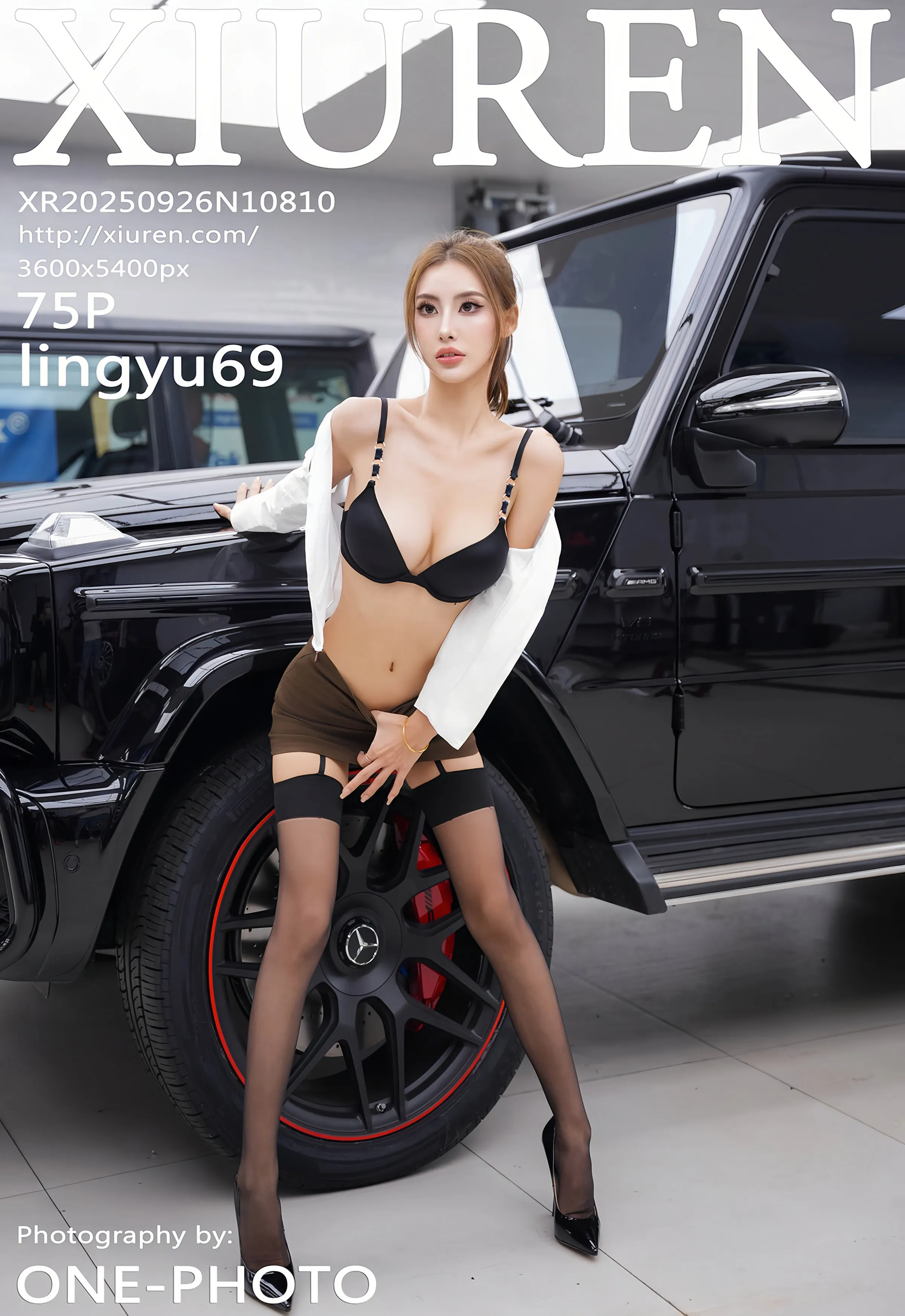 [XiuRen秀人网] 2025.09.26 No.10810 lingyu69 黑色情趣内衣 性感写真 [75+1P]