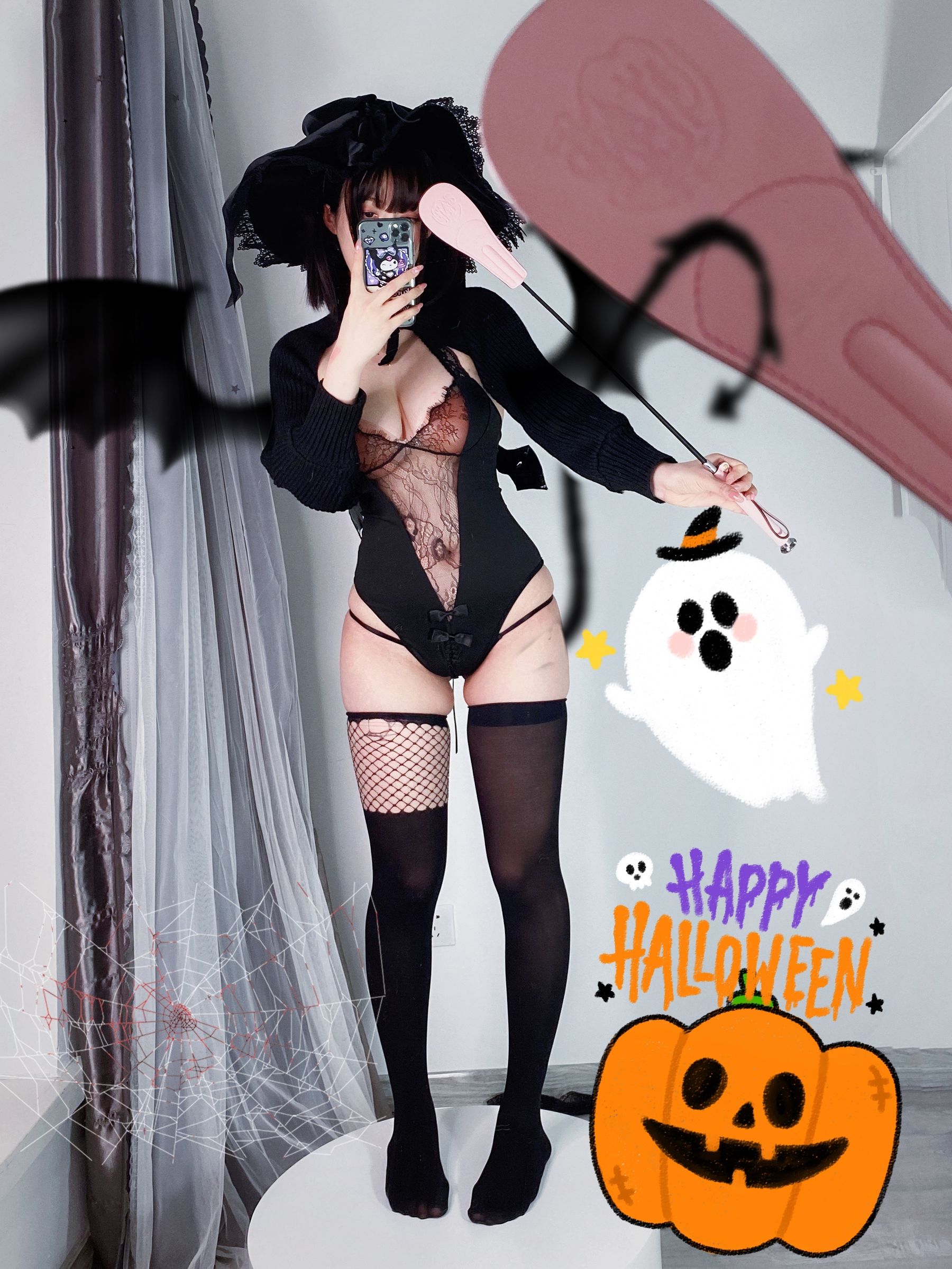 [COSPLAY] Coser小姐姐白银 – 柴郡魔女