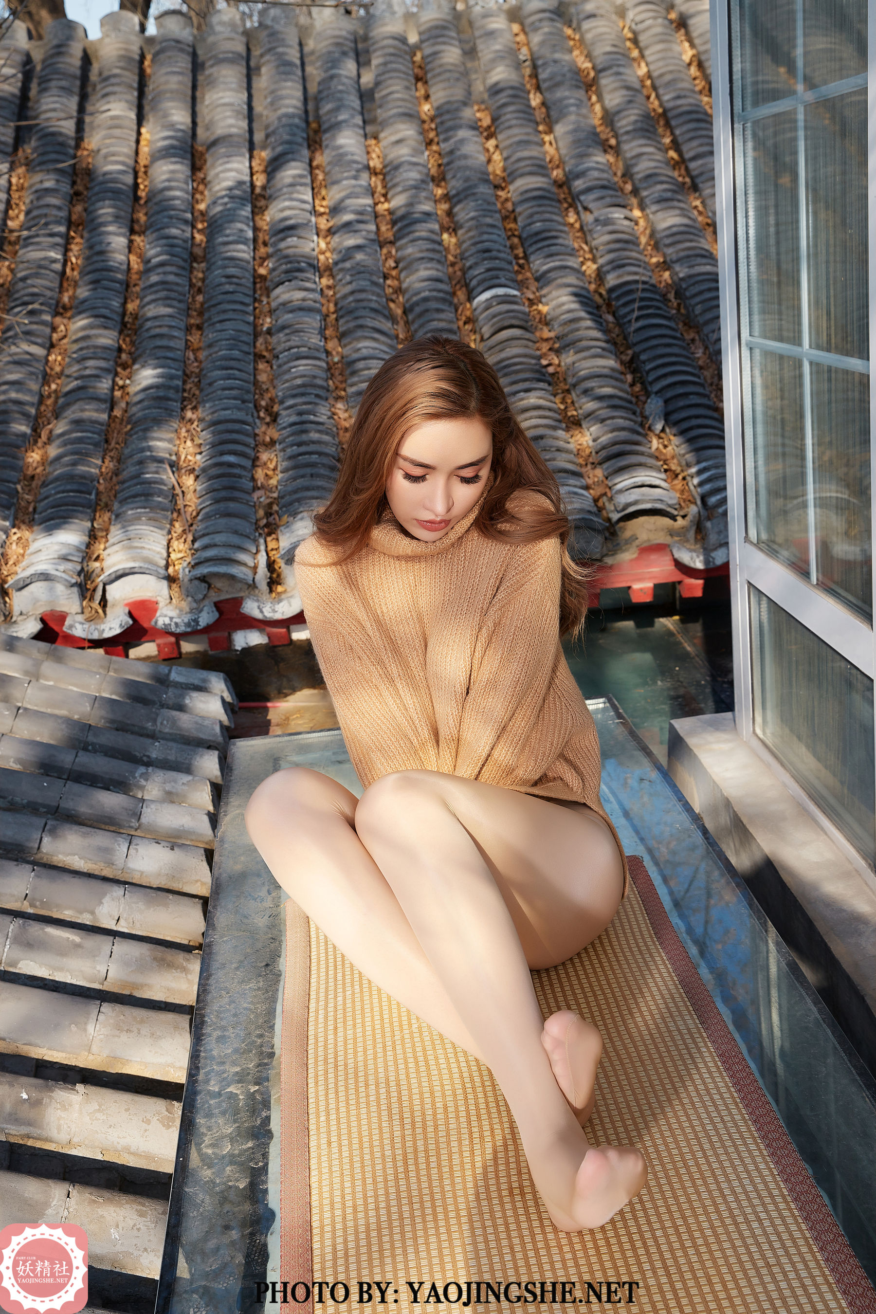 [妖精社] V2010 萱萱《胡同里的单车》[65P]