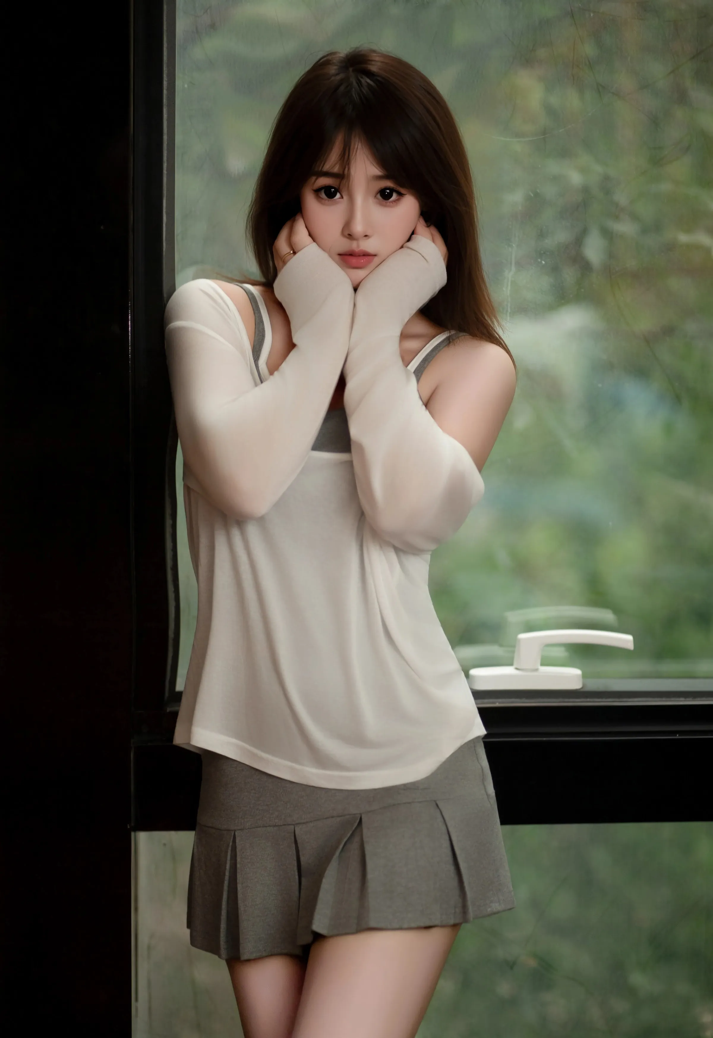 [XiuRen秀人网] 2025.10.10 No.10845 炎恬kitty 浅色短裙 性感写真 [68+1P]