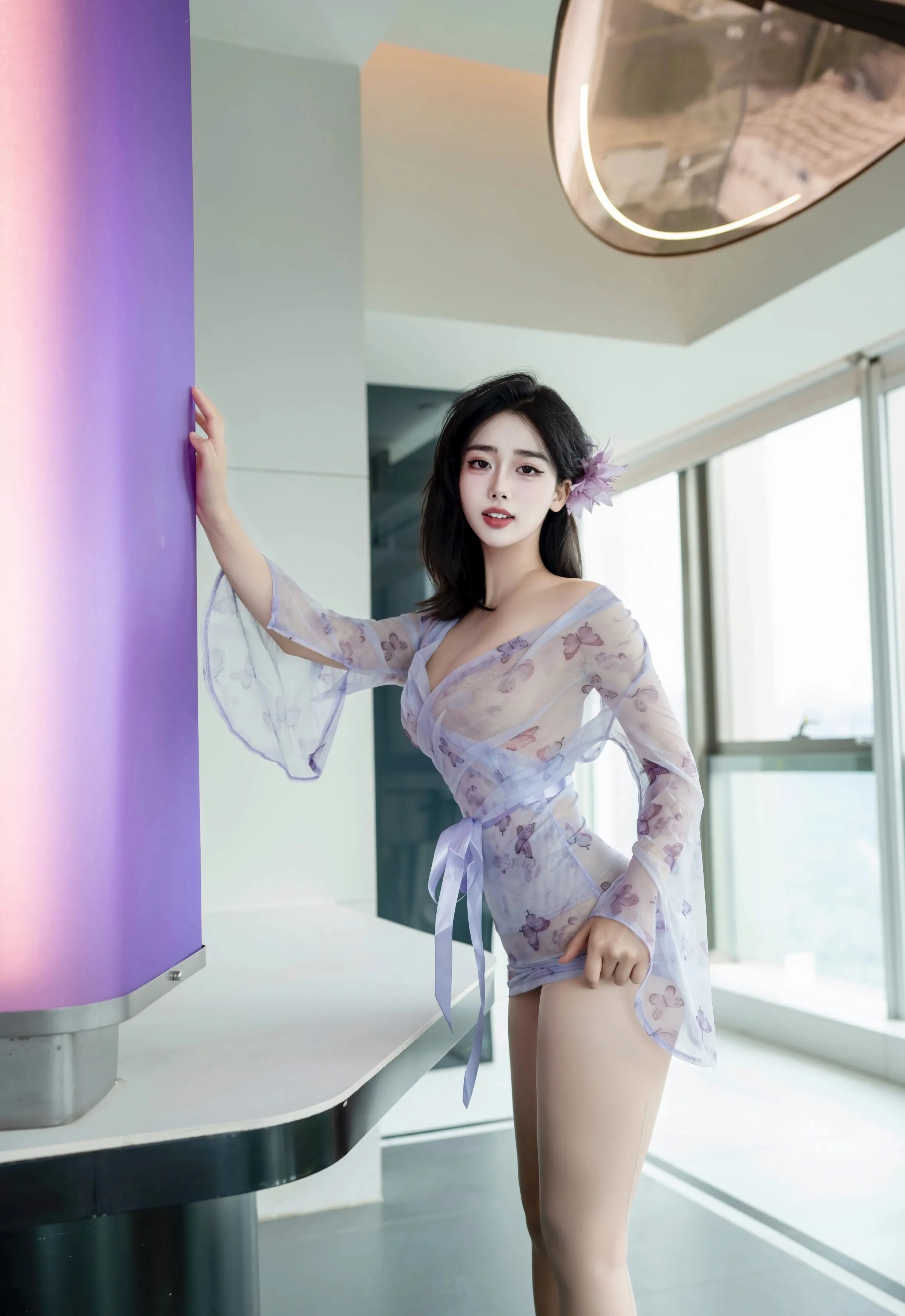 [XINGYAN星颜社] 2025.10.10 VOL.409 阮福福 蓝色轻透情趣服饰 性感写真 [63+1P]