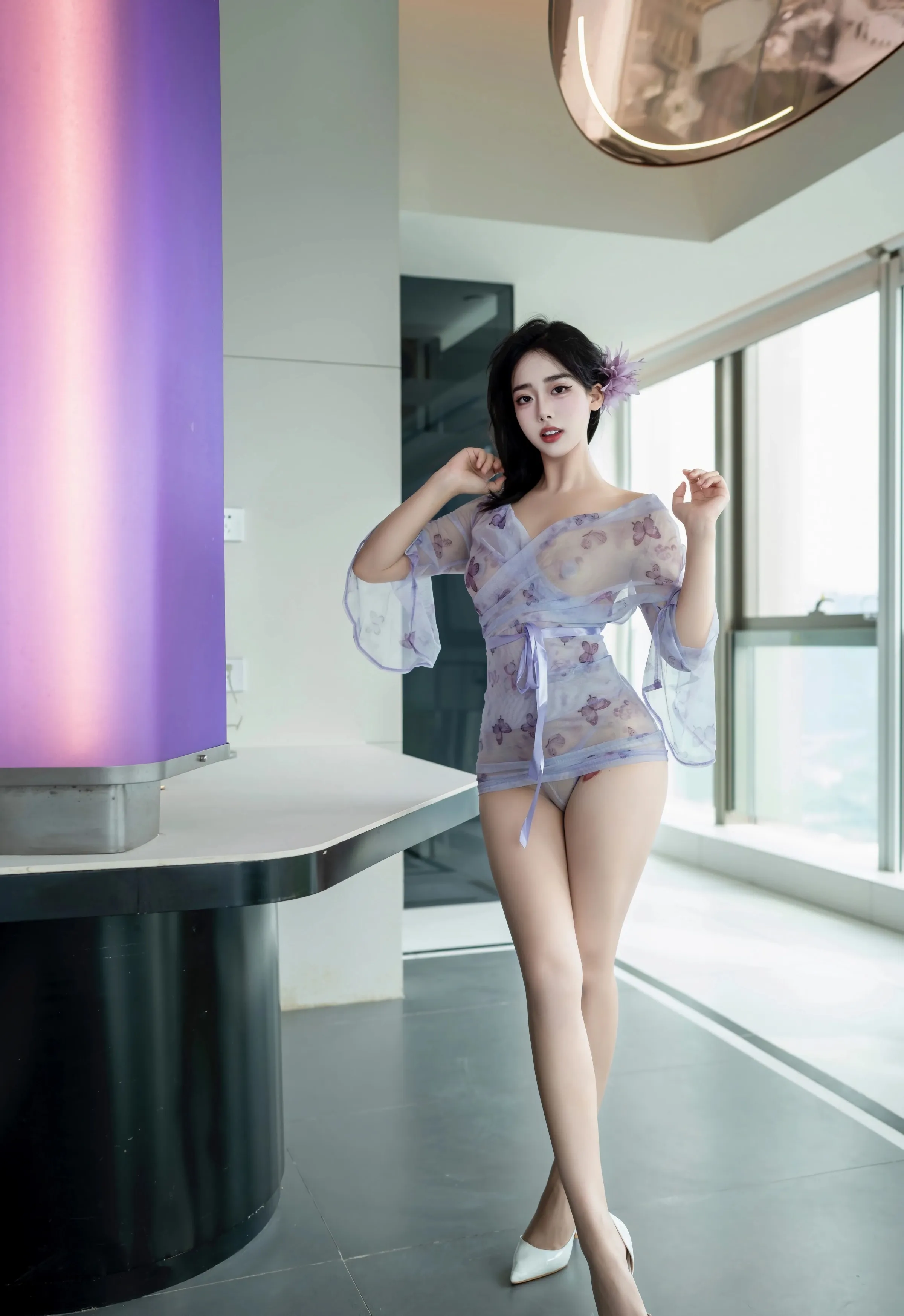 [XINGYAN星颜社] 2025.10.10 VOL.409 阮福福 蓝色轻透情趣服饰 性感写真 [63+1P]