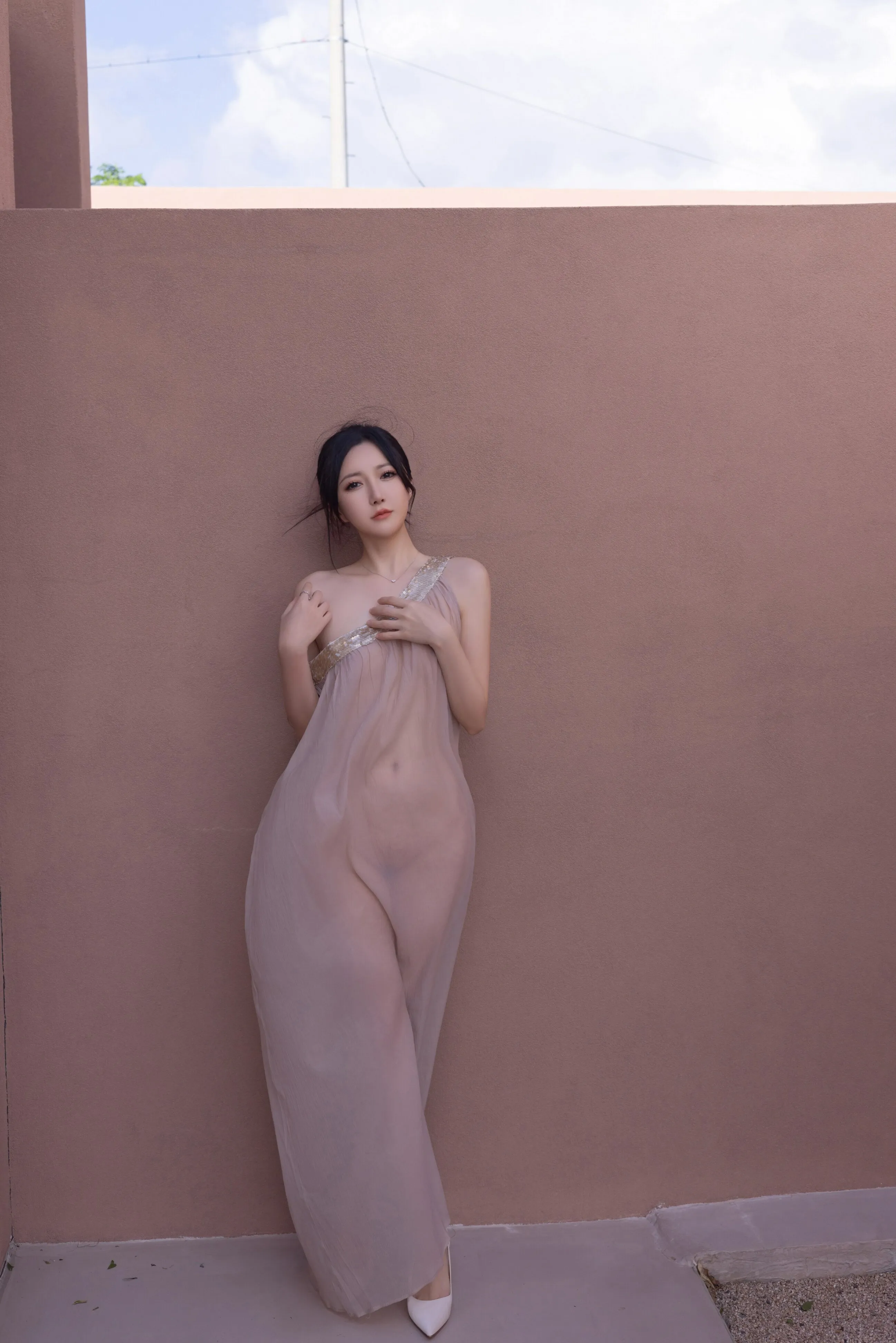 [秀人内购] 鱼子酱Fish  诱人私拍福利 抹胸芦苇女人