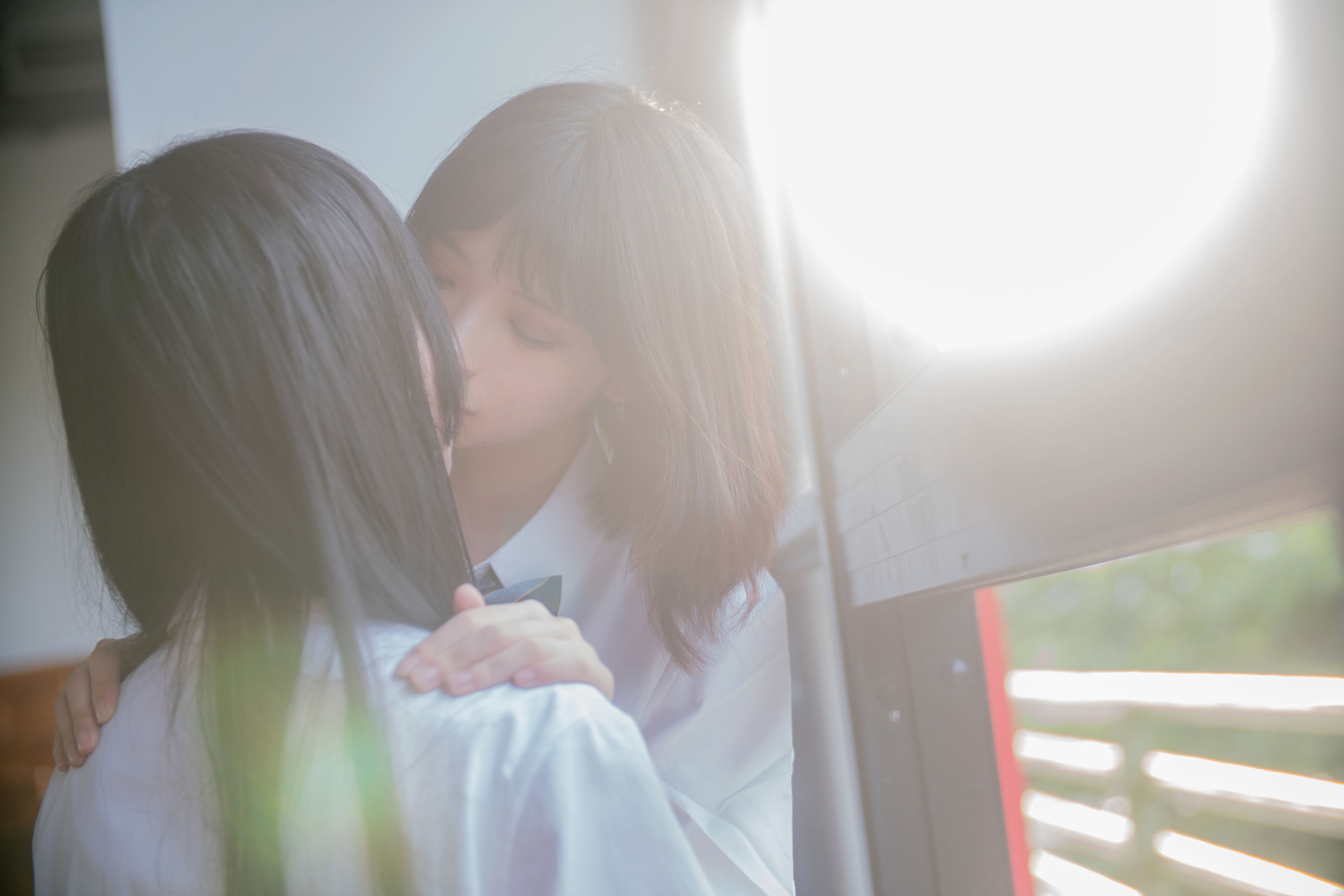 [COSPLAY] 桜桃喵 疯猫ss – JK百合