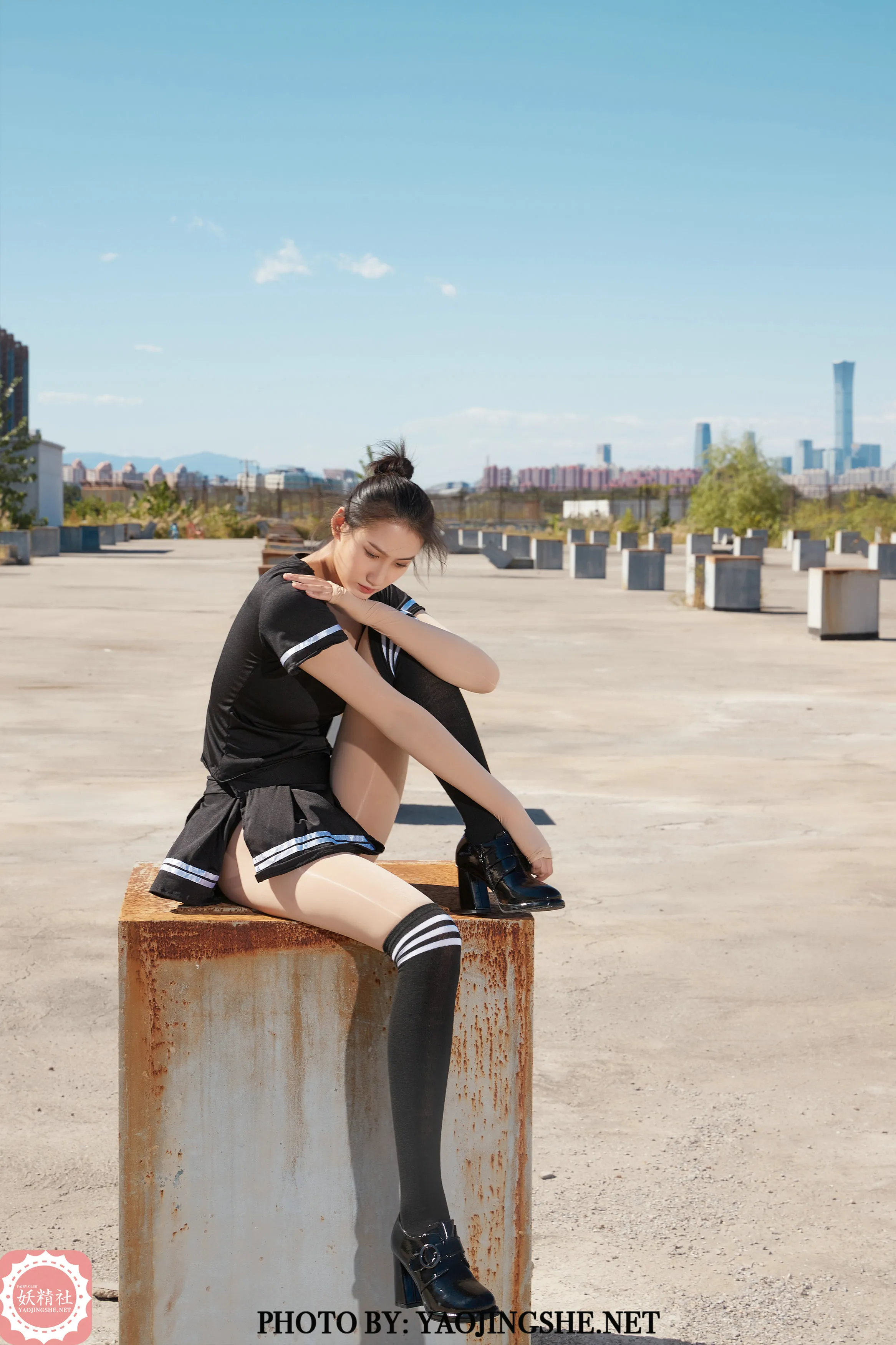 [妖精社] B2112 思文《阳光下的丝滑》[47P]