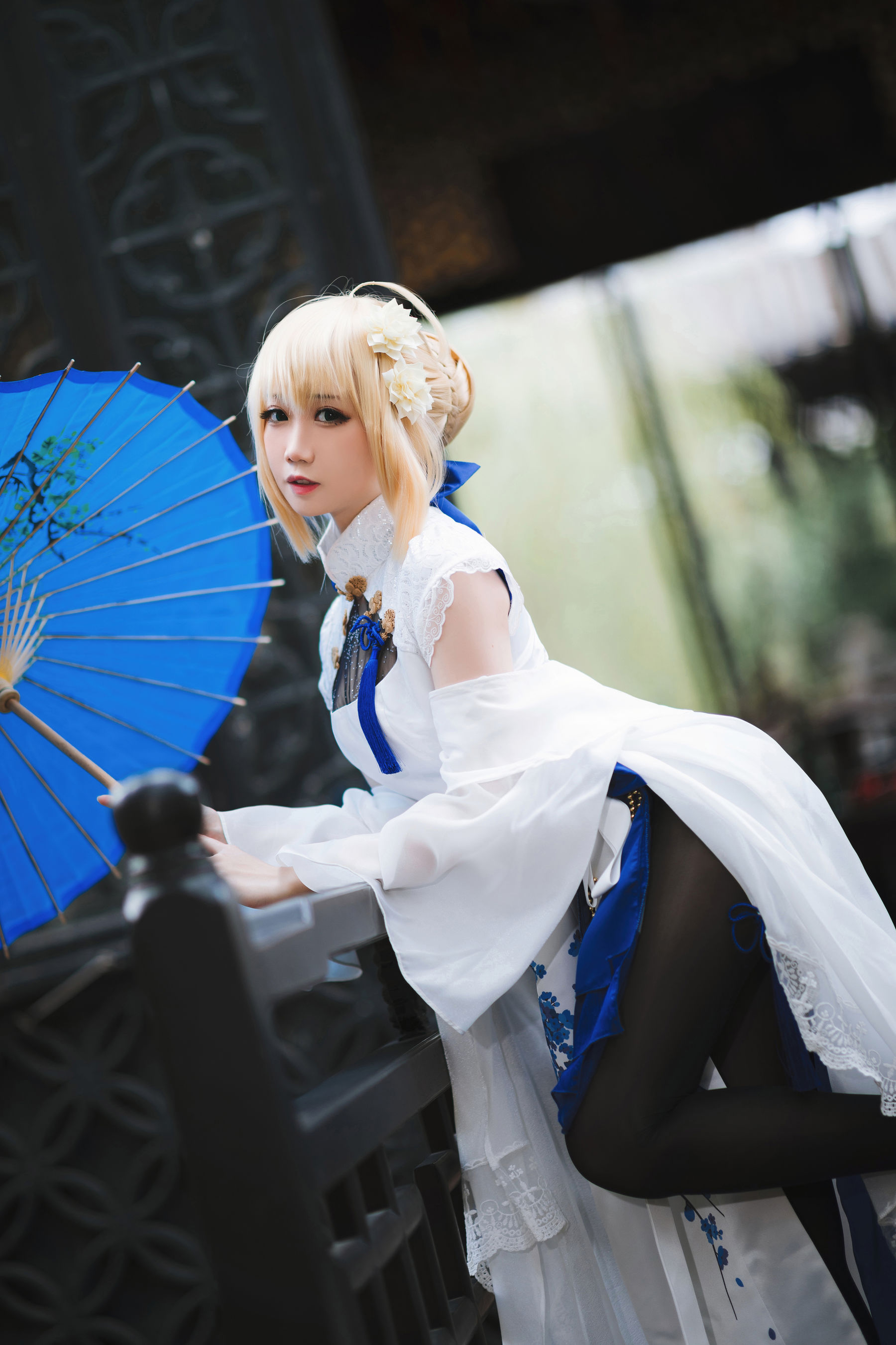 [COSPLAY] 焖焖碳 – saber旗袍