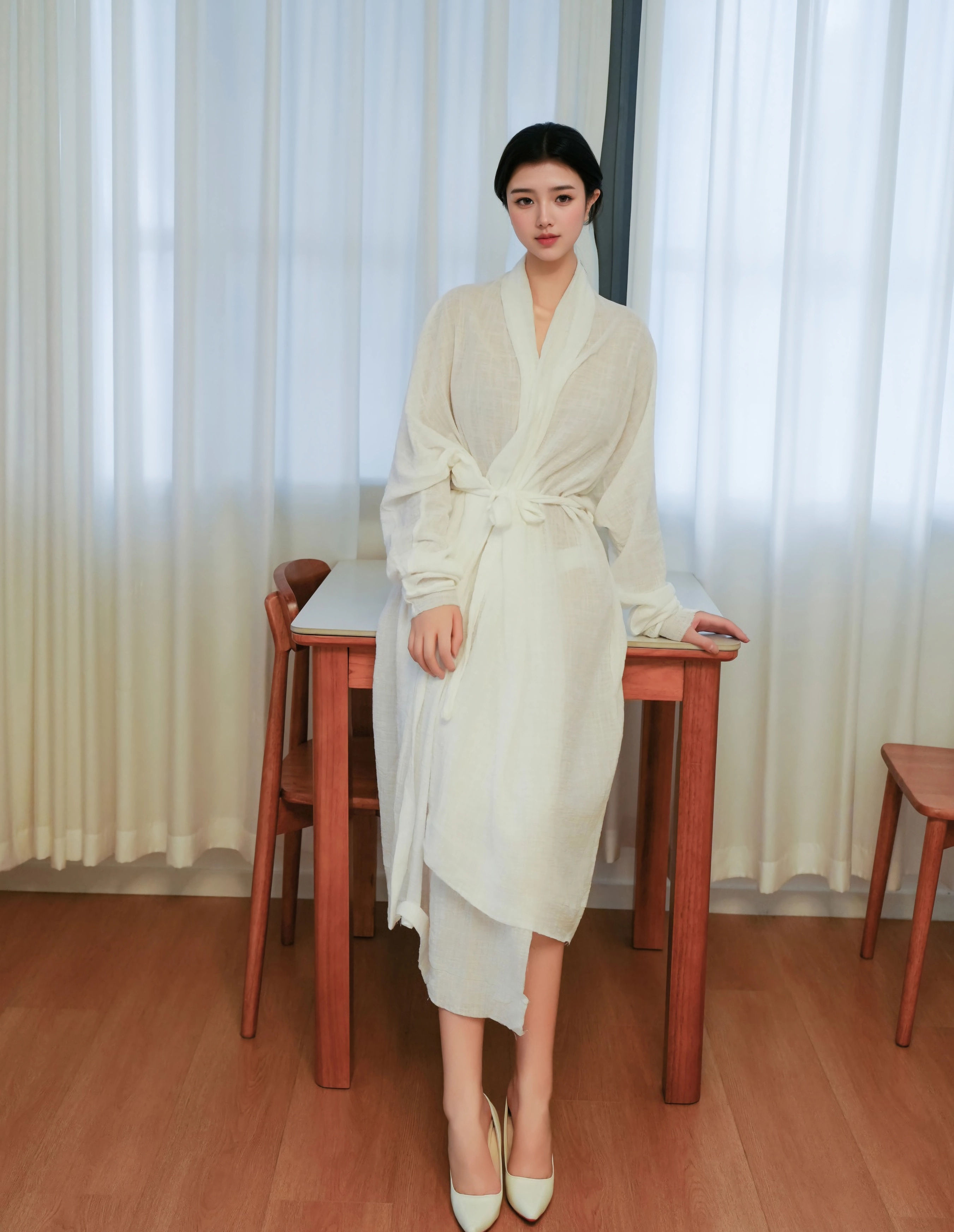 [XiuRen秀人网] 2025.10.29 No.10920 林悦溪儿 白色浴袍 性感写真 [53+1P]