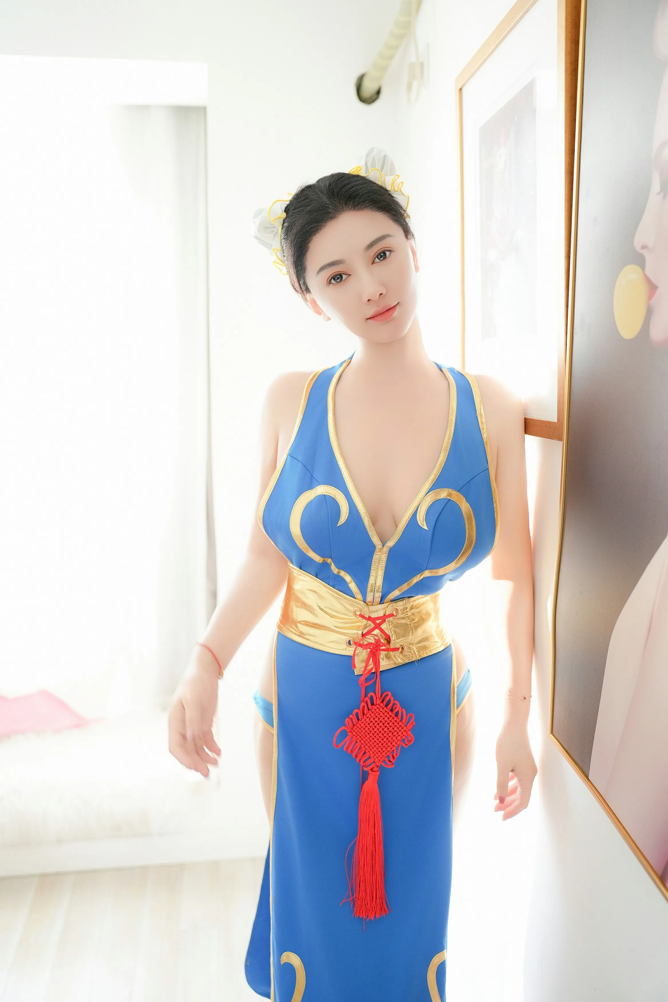 [秀人内购] 雅茹老师 诱人私拍福利 cos春丽