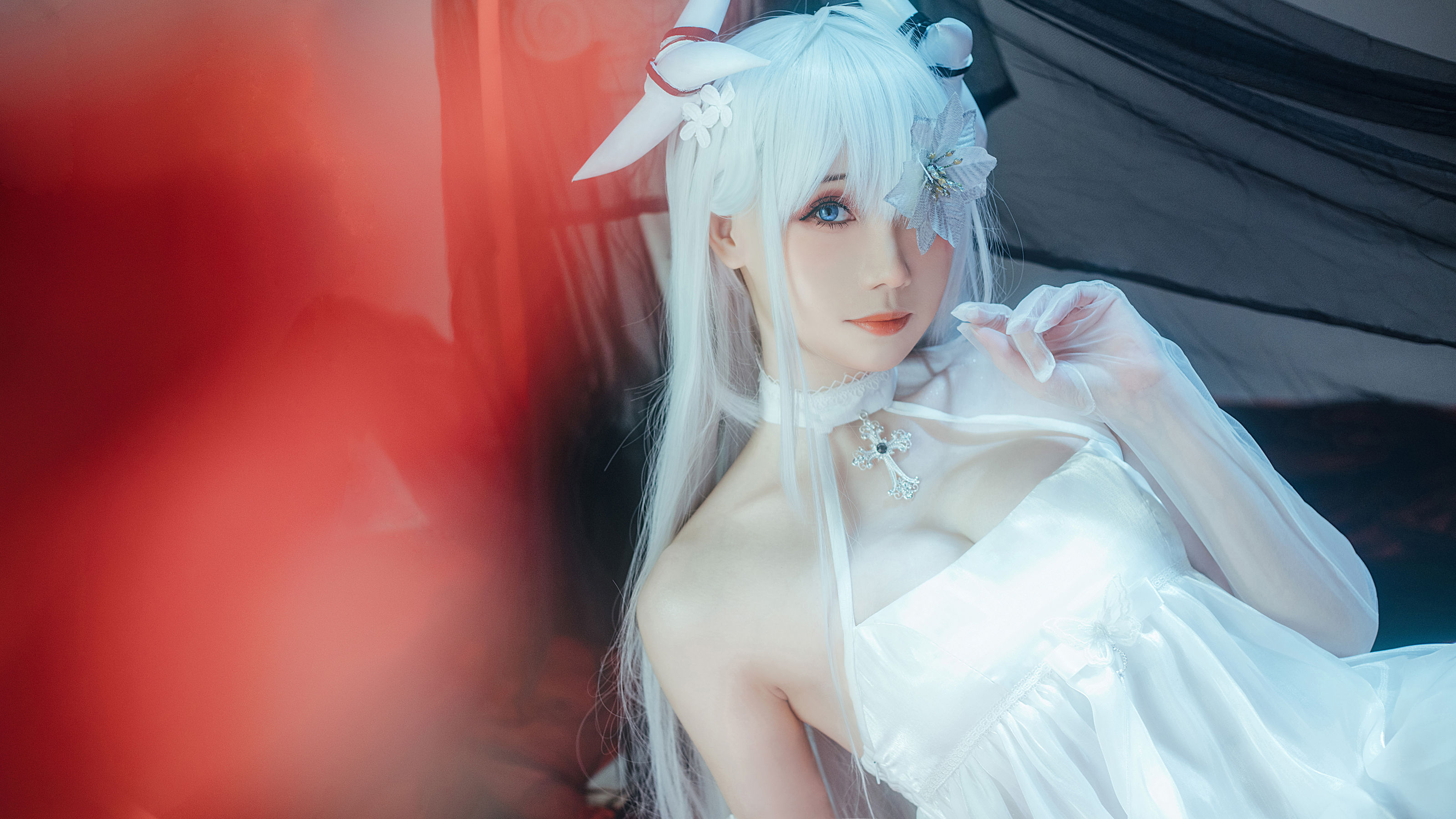 [COSPLAY] 焖焖碳&Tomoyo酱 – 碧蓝航线 埃姆登 双黑白夜之主