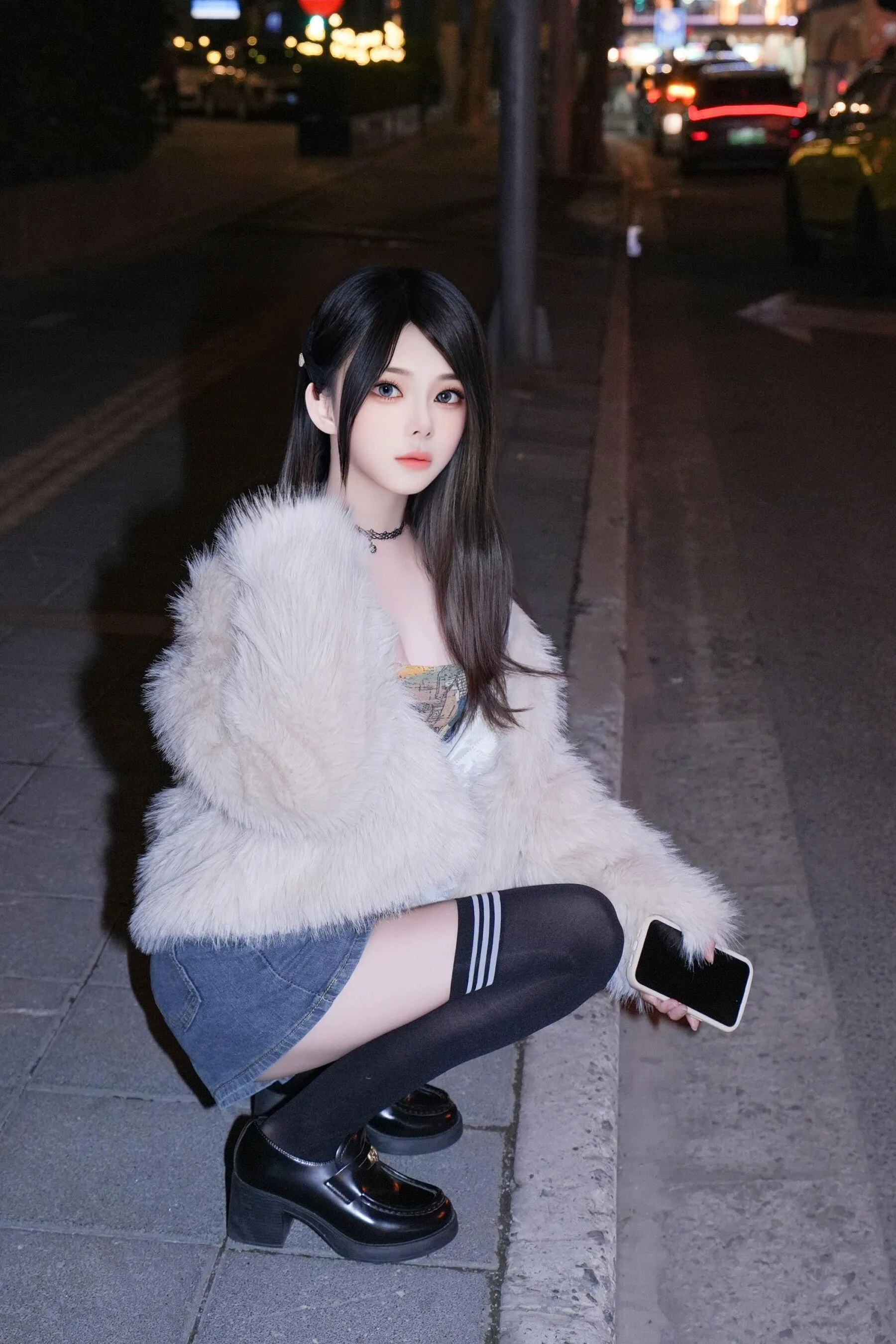 [秀人内购] 林月月 诱人私拍福利 抹胸背带