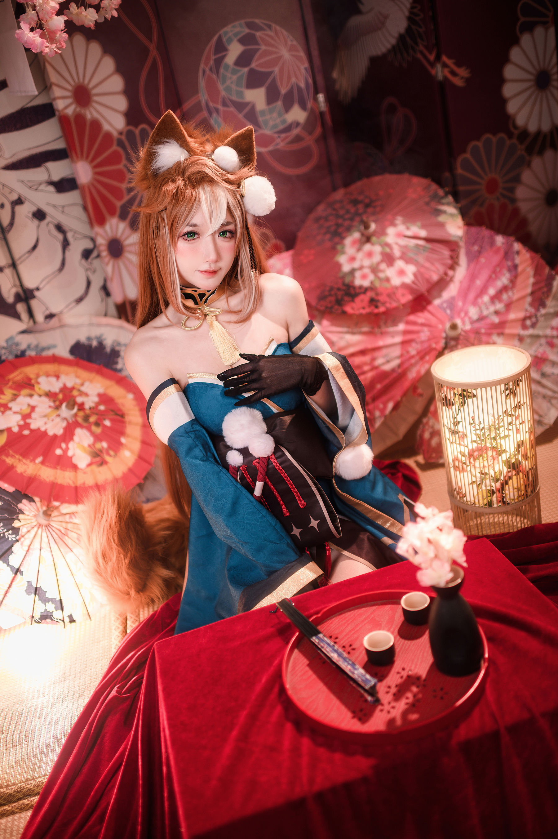 [COSPLAY]阿包也是兔娘 – 原神 希娜小姐