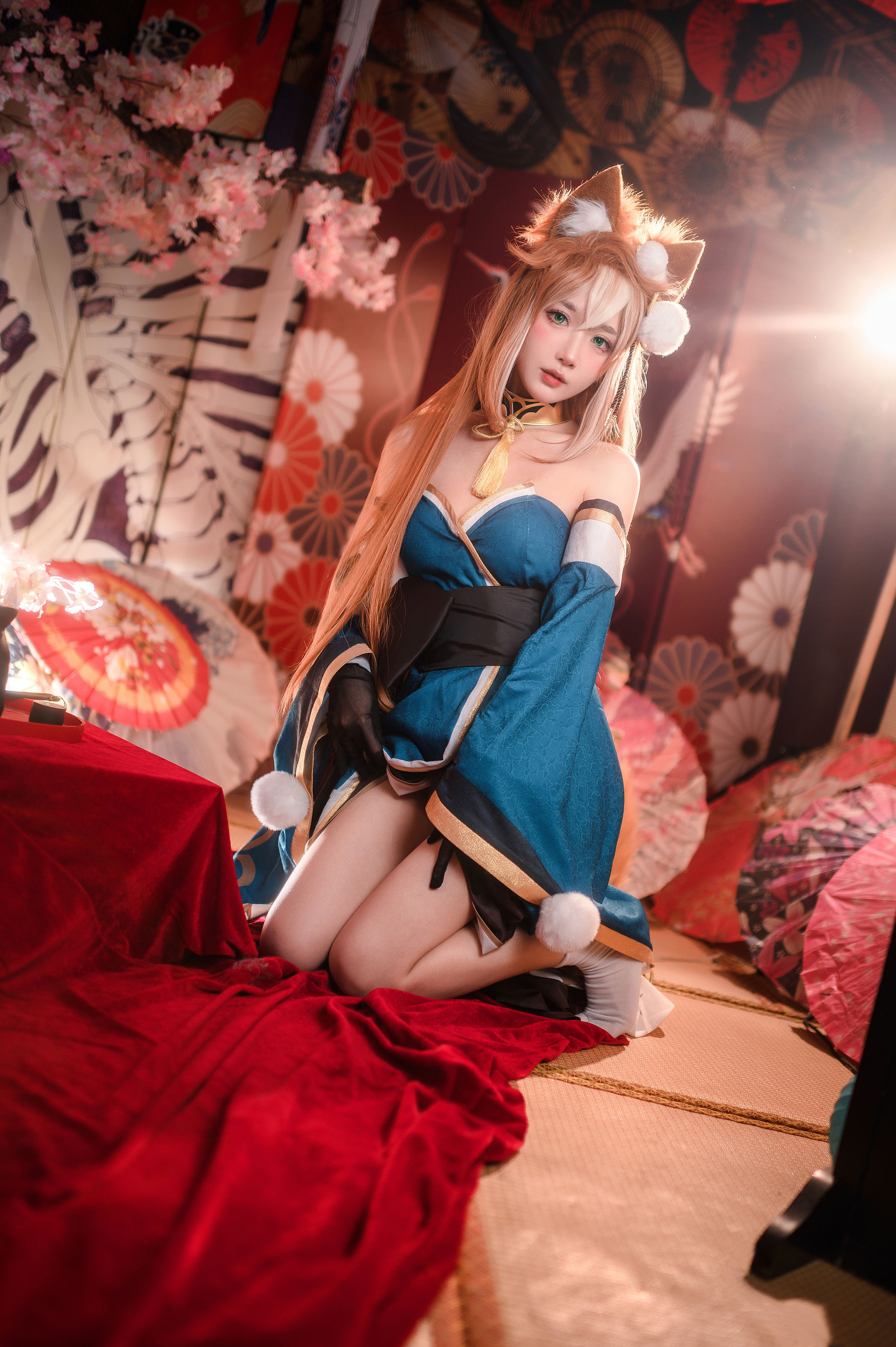 [COSPLAY]阿包也是兔娘 – 原神 希娜小姐