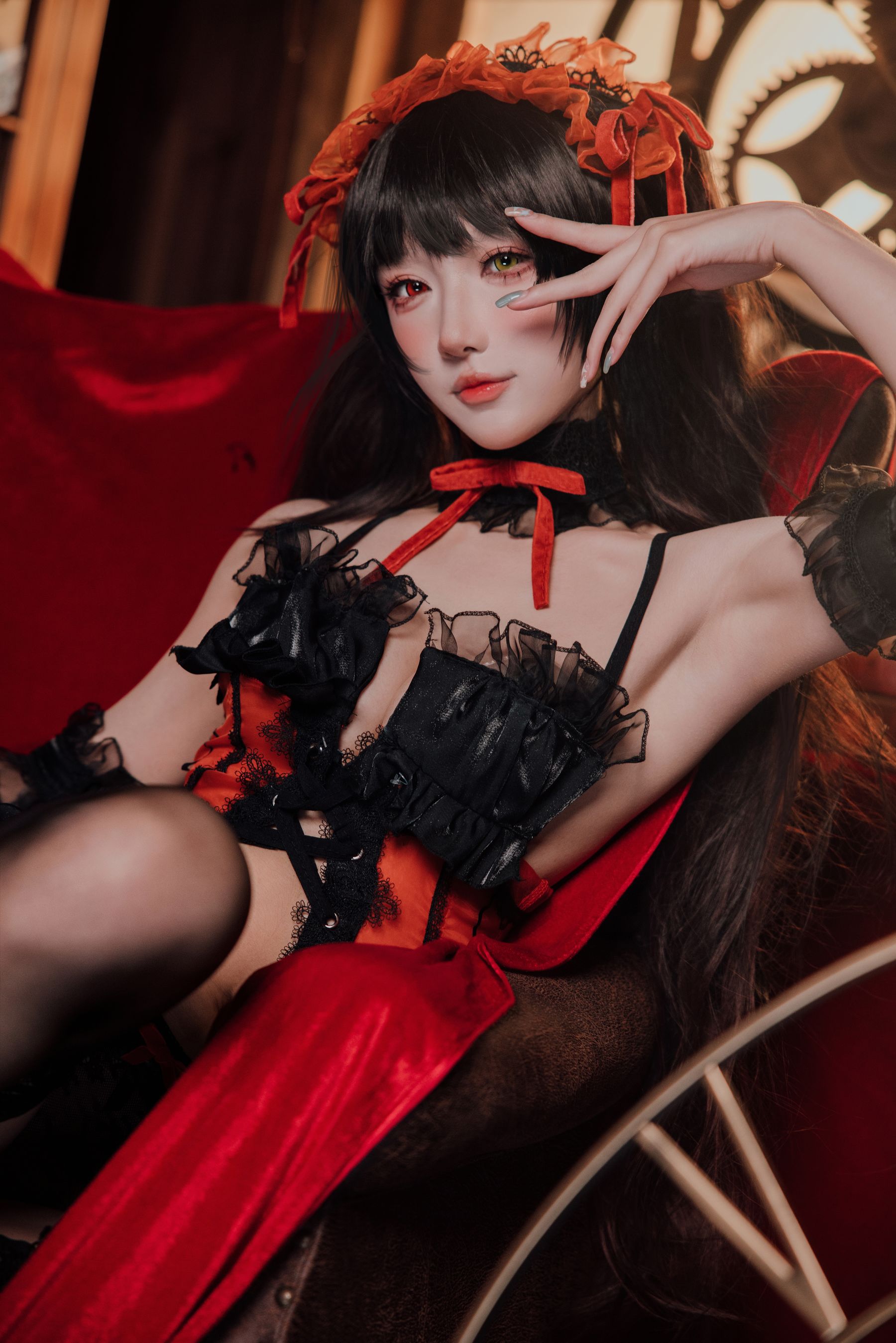 [COSPLAY]阿包也是兔娘 – 时崎狂三