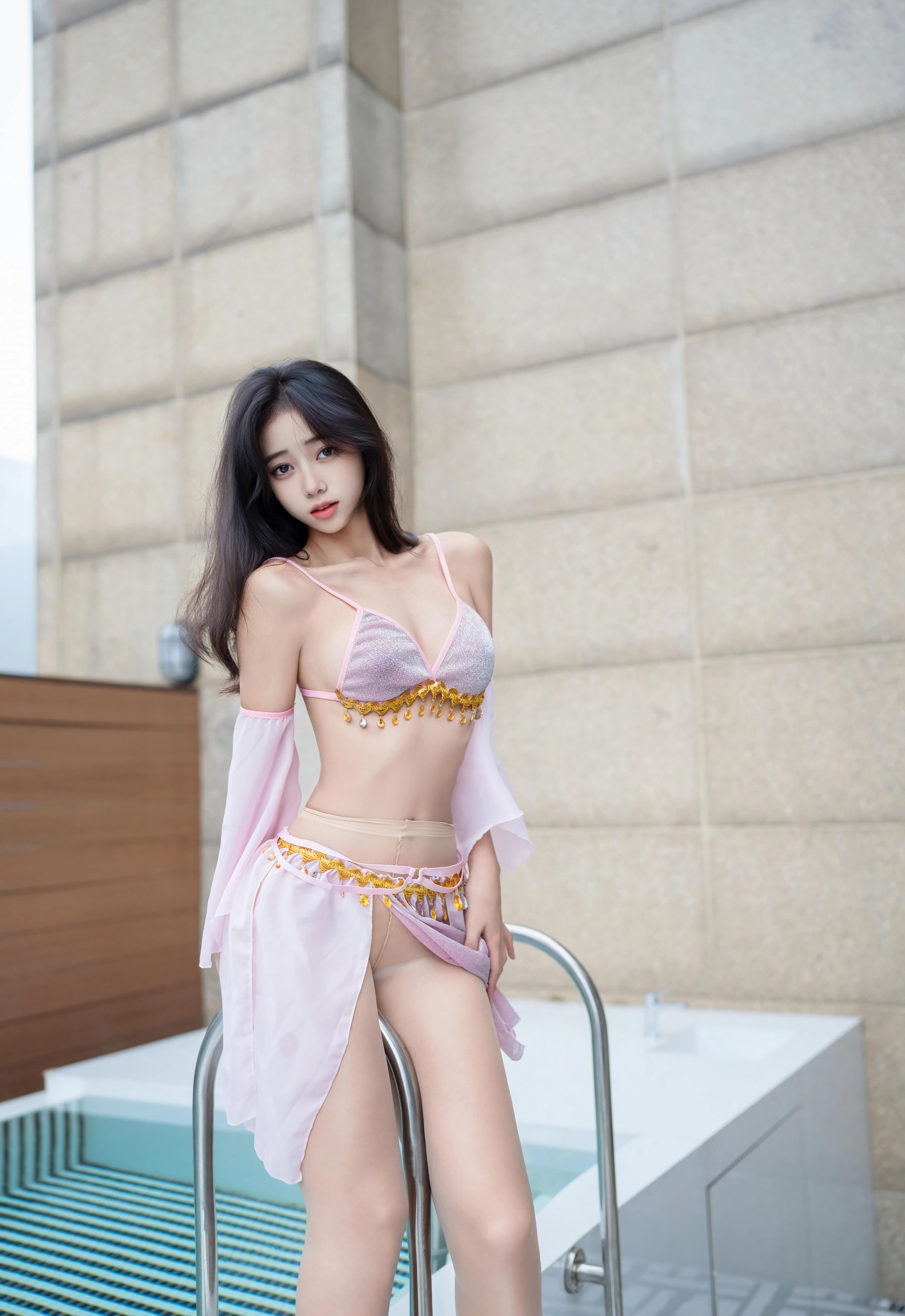 [XINGYAN星颜社] 2025.11.20 VOL.430 时安安 紫色泳衣 肉色丝袜 性感写真 [81+1P]