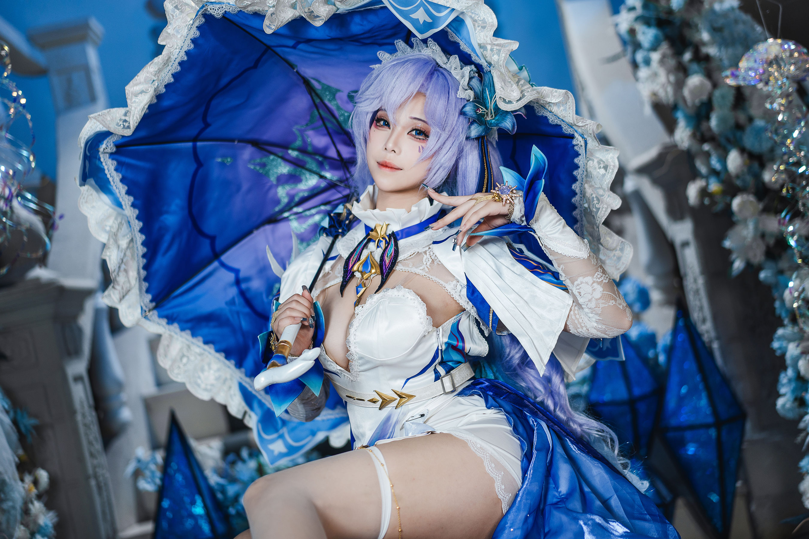 [COSPLAY]蜜汁猫裘 – 鸣潮 坎特蕾拉